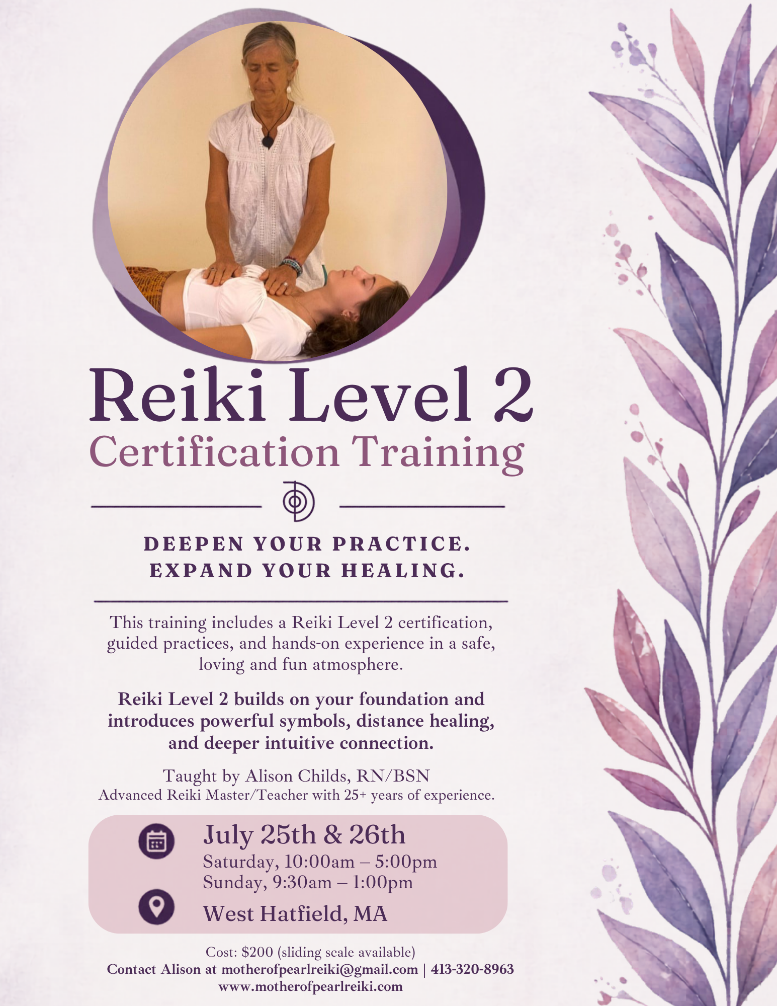 Level 2 Reiki Class