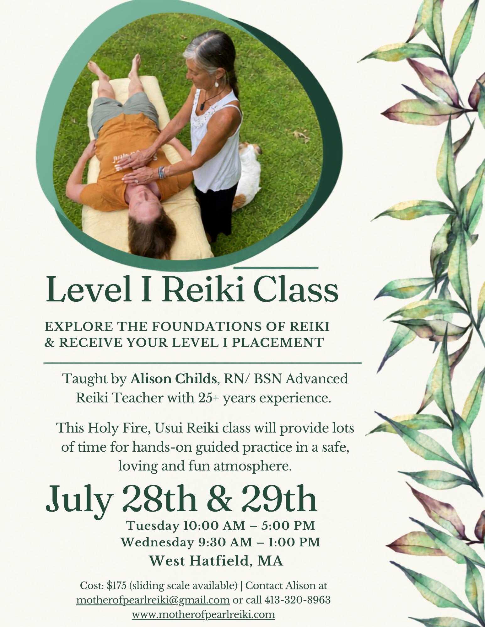 Level 1 Reiki Class