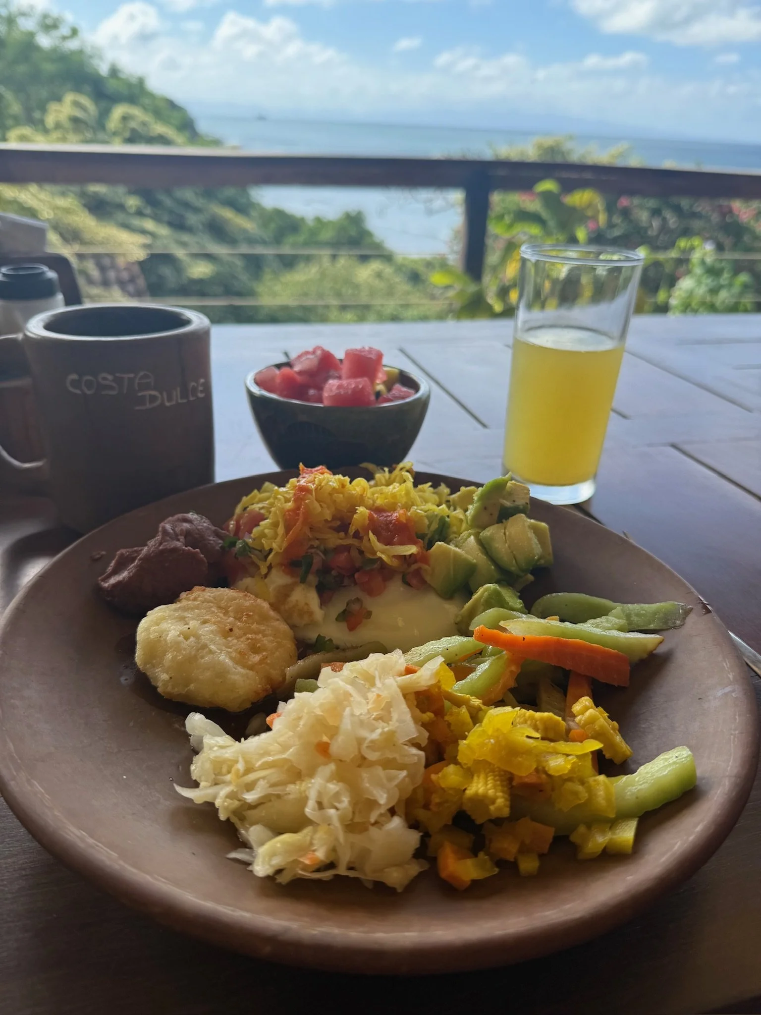 Retreat, fresh food, Nicaragua, 2025, mother of pearl reiki.jpeg.jpeg