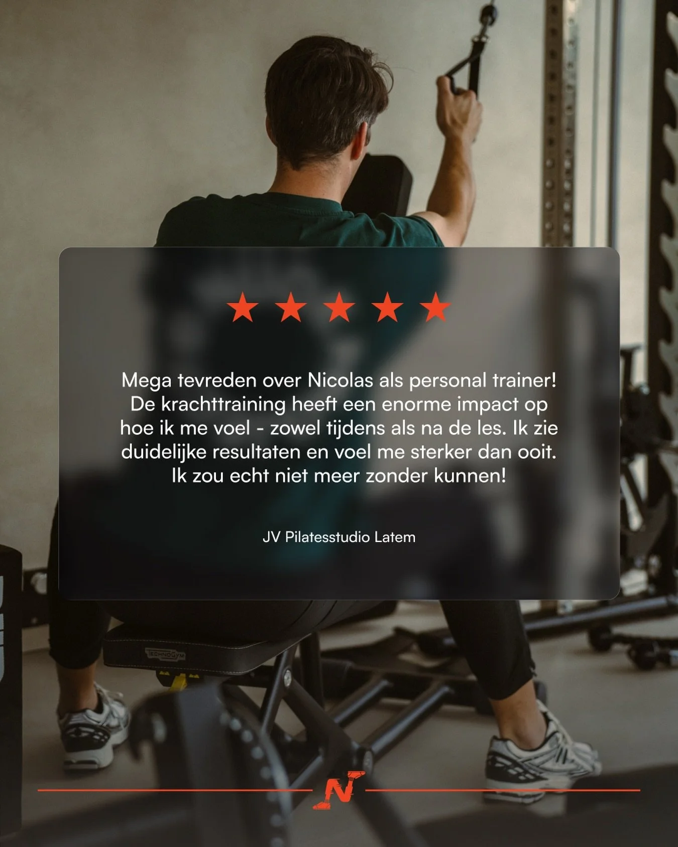 Bedankt voor het vertrouwen @jv.pilatesstudio.latem 🙏🏻💪🏻