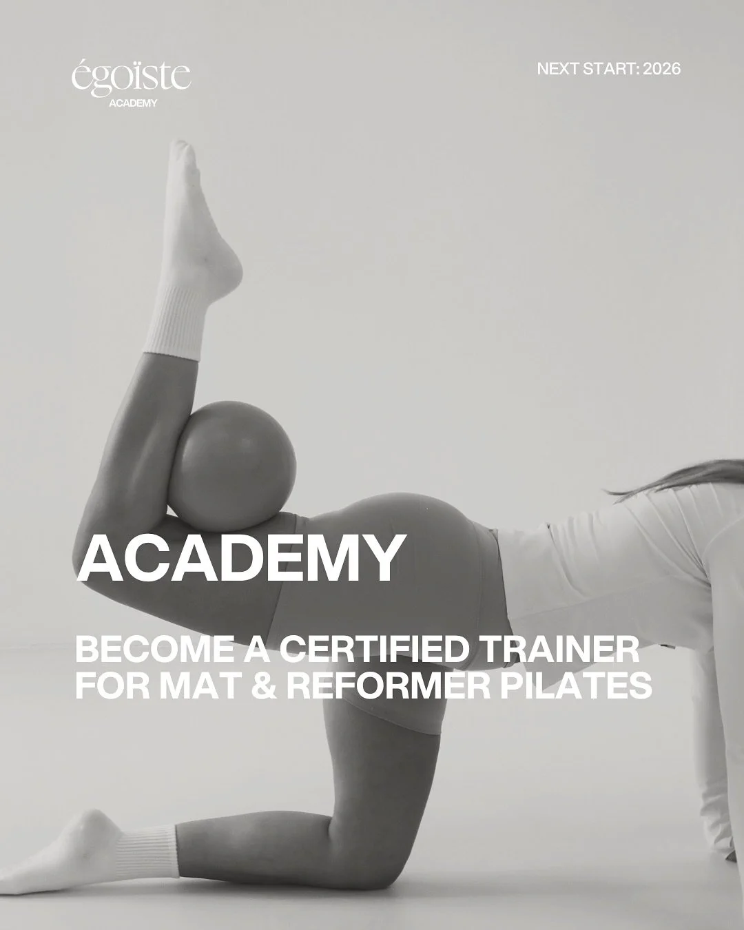 Pilates is no longer just movement &mdash; it&rsquo;s a mindset.

As more people seek freedom, flexibility, and fulfillment, the &eacute;go&iuml;ste Academy becomes the bridge between work and wellbeing.

We don&rsquo;t just educate trainers &mdash; 