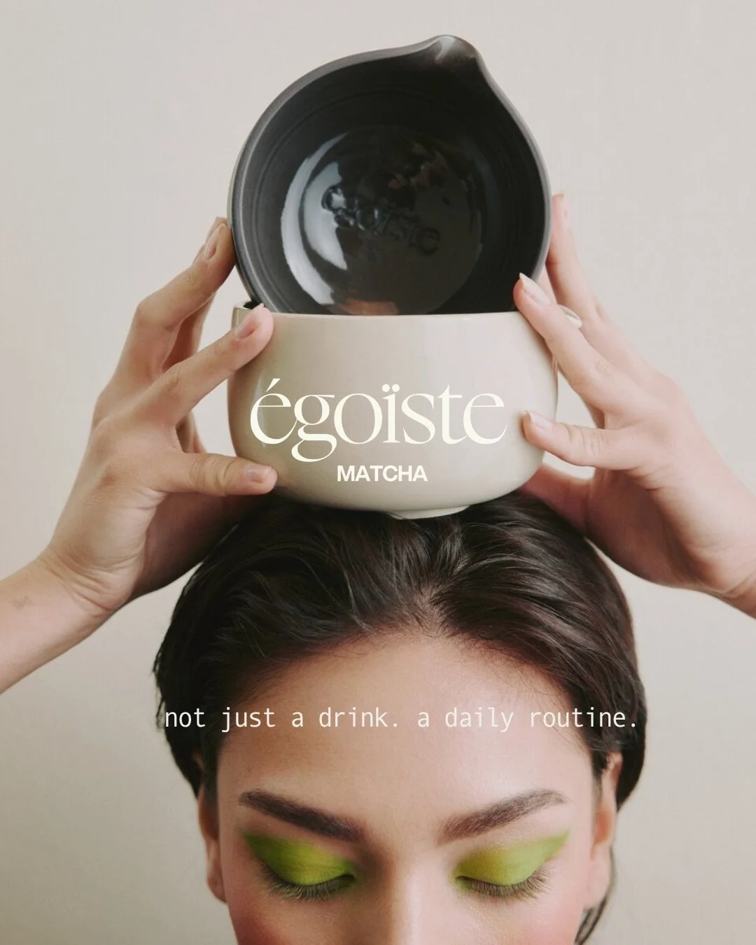 Your daily, upgraded.

&eacute;go&iuml;ste Matcha &mdash; now available online &amp; in store.
Shipped straight into your routine.