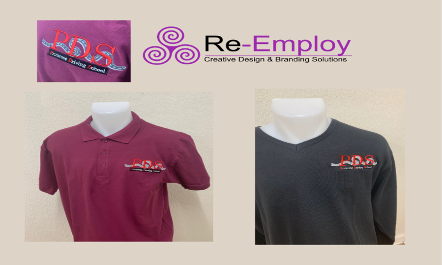 Polos and Sweatshirts for Primrose Driving School