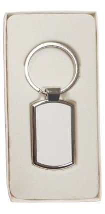 Metal Keyring - Oblong - Add Description