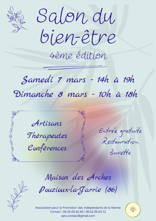 Salon Bien Être à Pouzioux La Jarrie