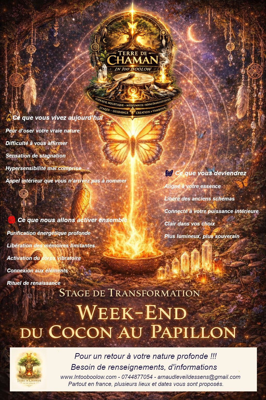 Séminaire Un Cocon au Papillon