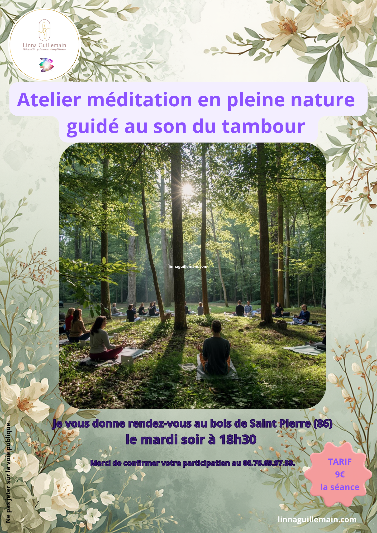 Atelier méditation en pleine forêt 