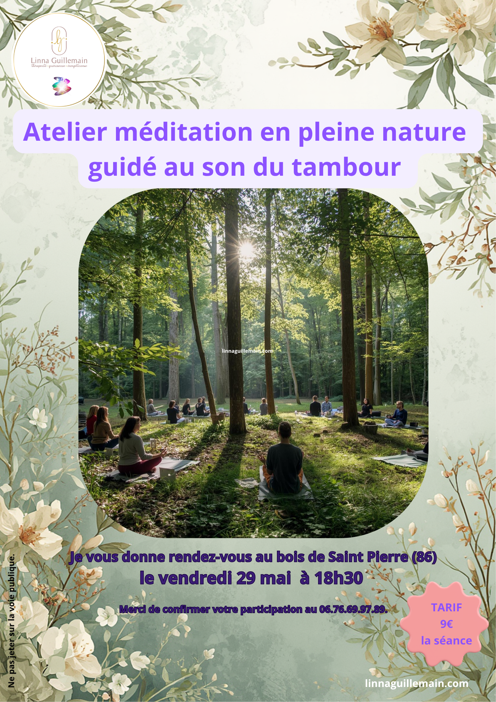 Méditation Guidée en Forêt au Tambour 