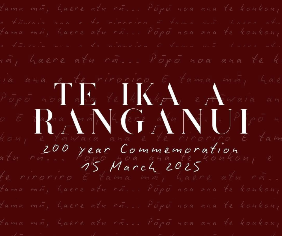 200-year Commemoration of Te-Ika-ā-Ranganui.