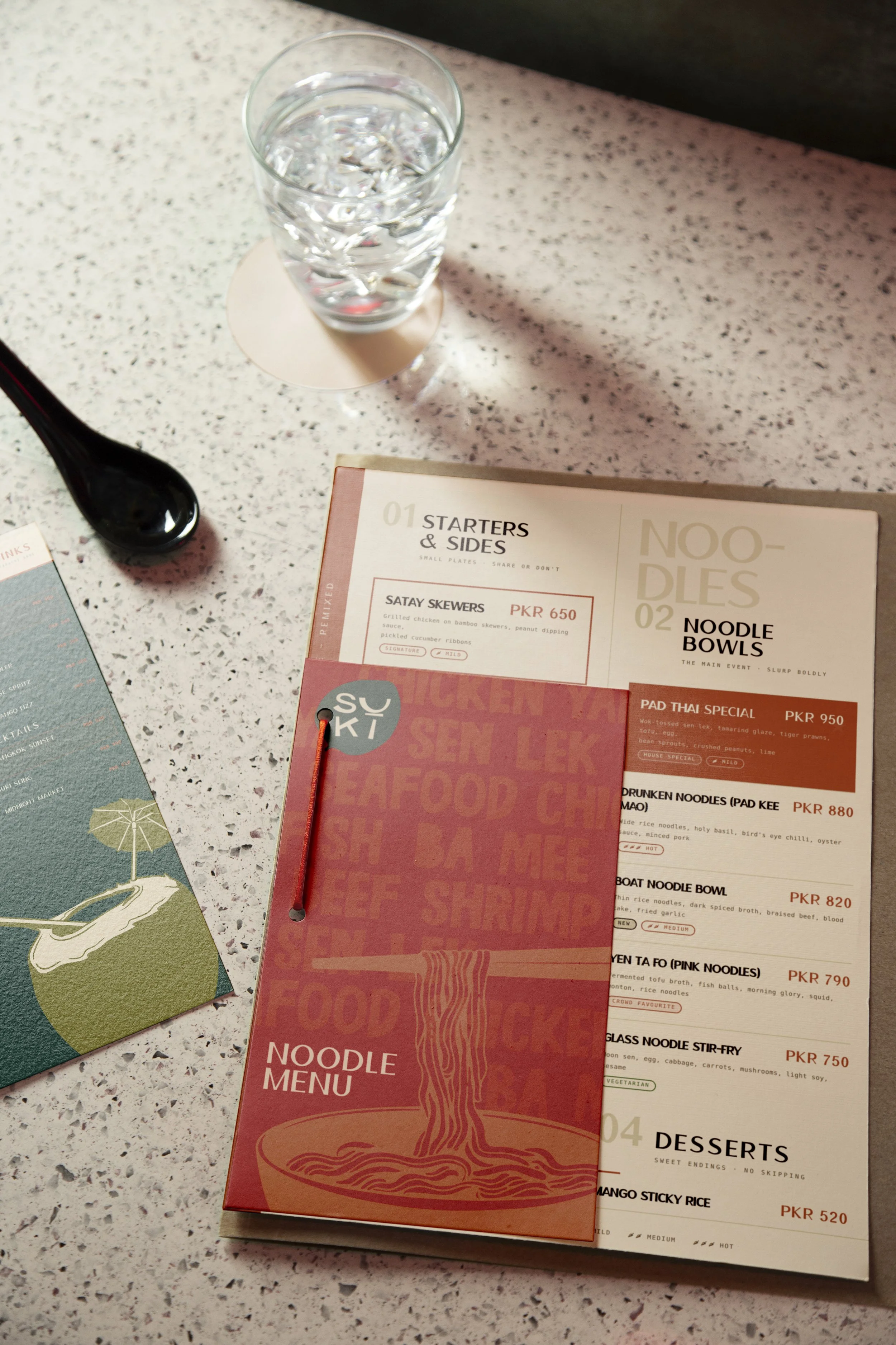 restaurant menu design