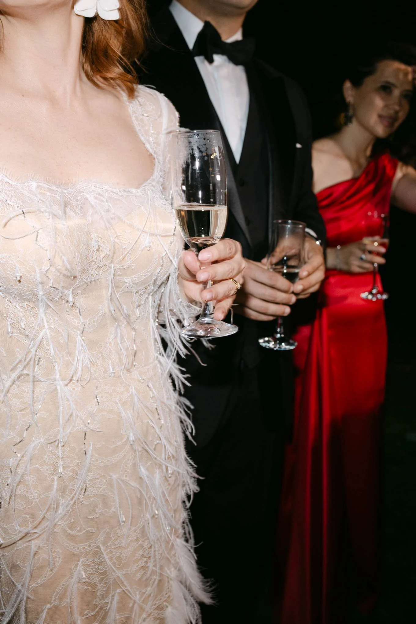 Vogue bridal detail dress.