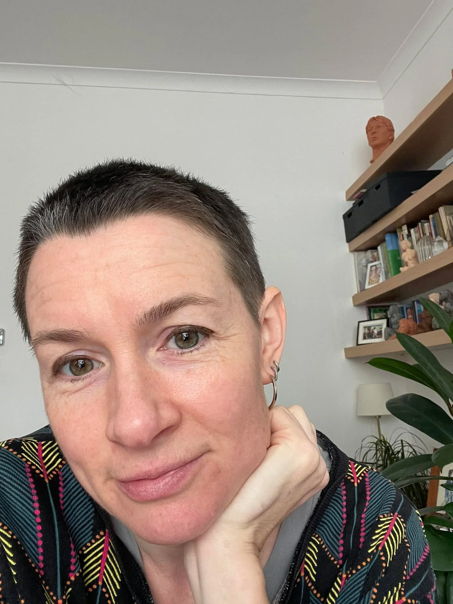 Hearing my truth (about hair of all things!) 

I love when I get an example of hearing myself that&rsquo;s simple and contrary to my opinions. 
 
I loved my shaved head it felt so right and I loved redoing it. Over and over. 

Loved how in its counte