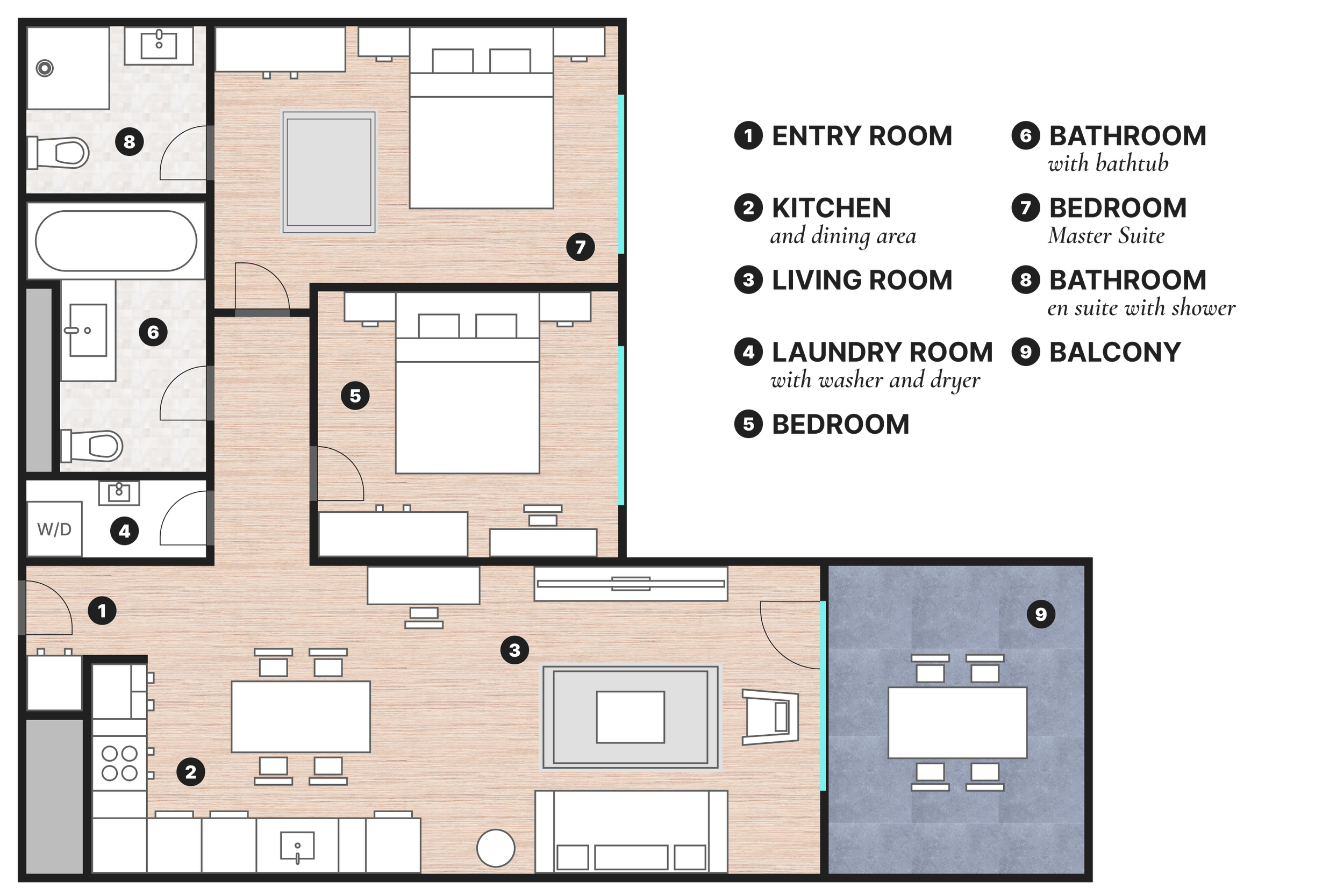 apartment layout