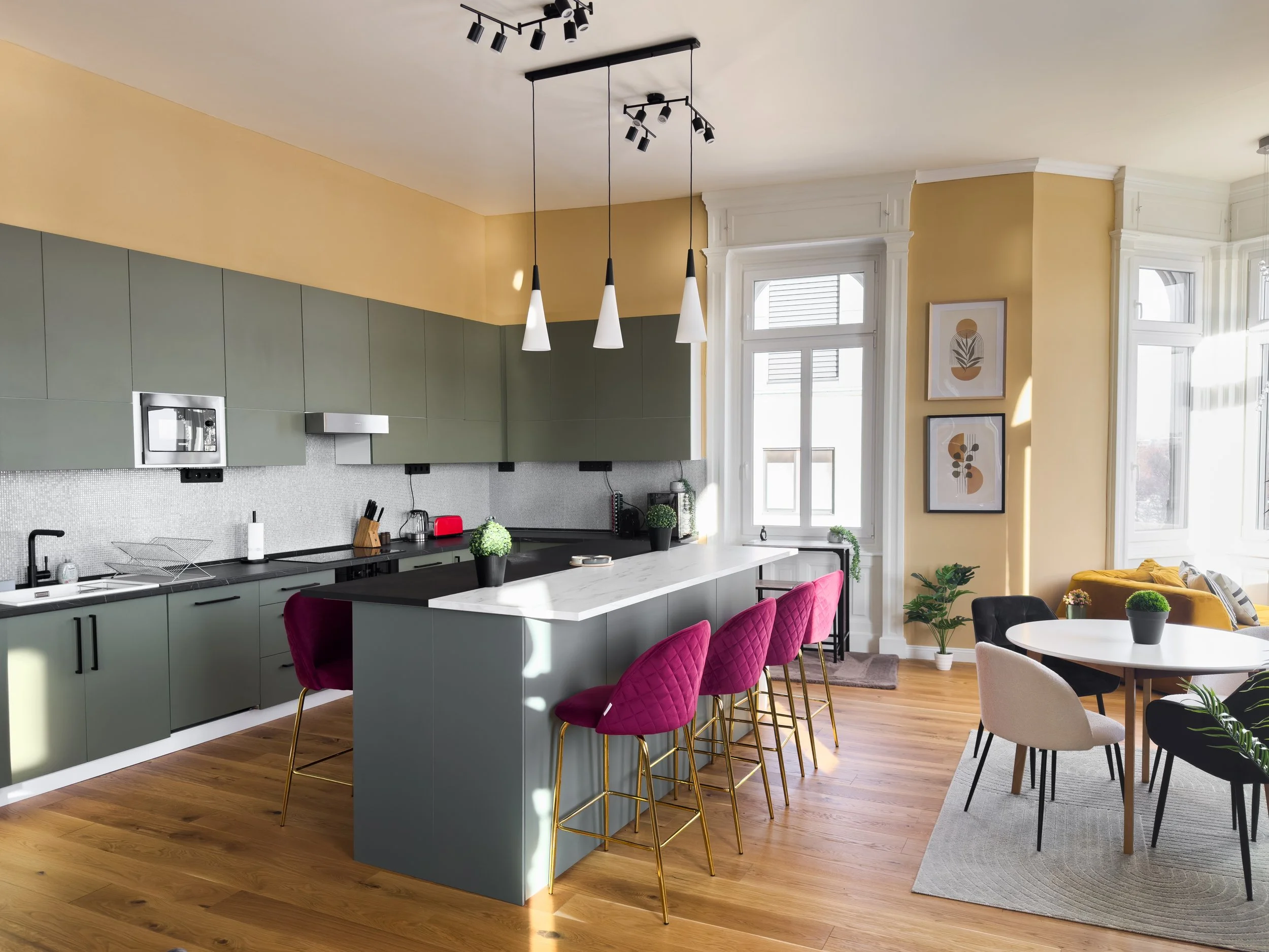 Short Term - Beautiful 7 Bedroom Apartment next to Margaret Island