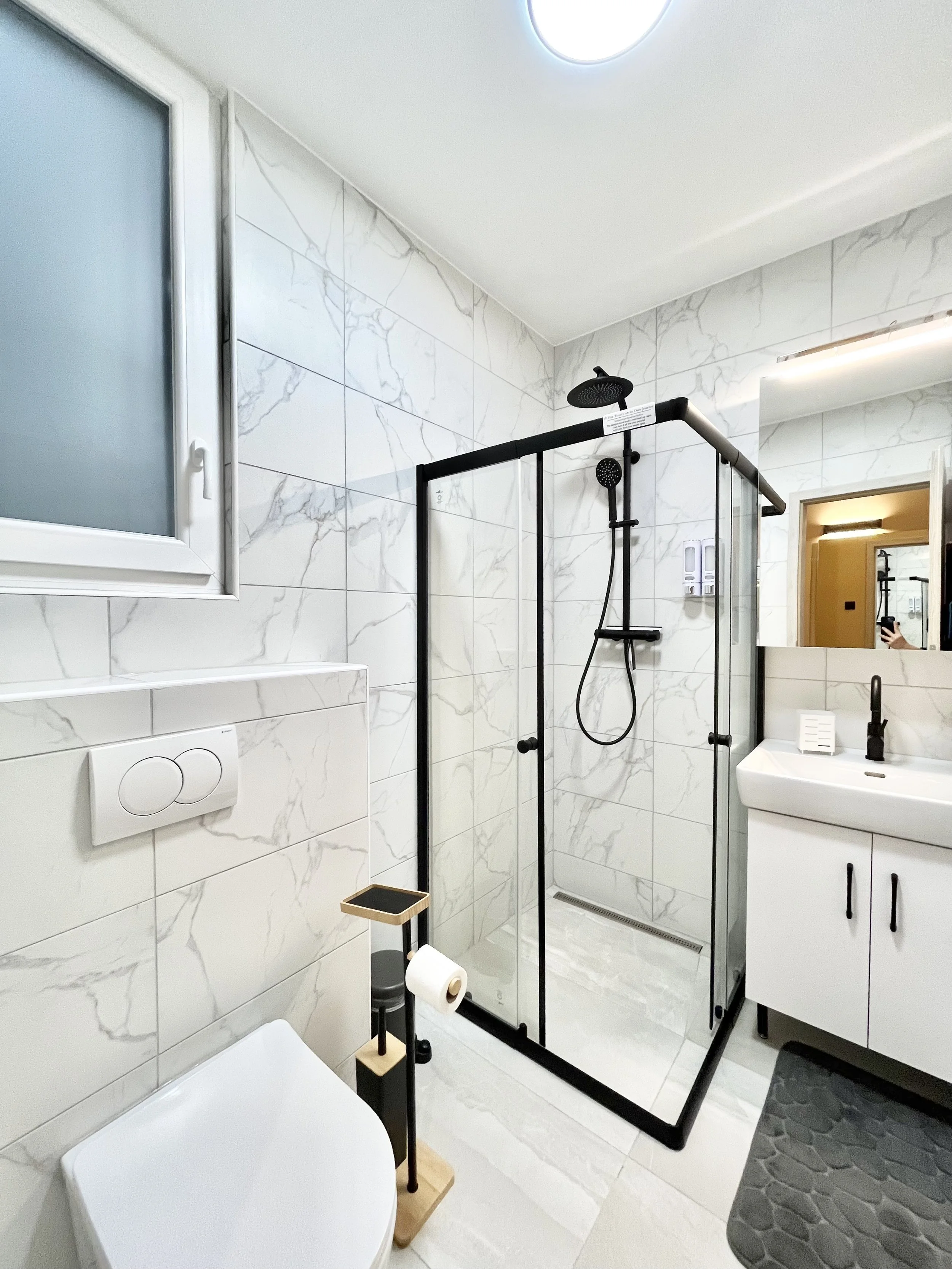 Bathroom with shower