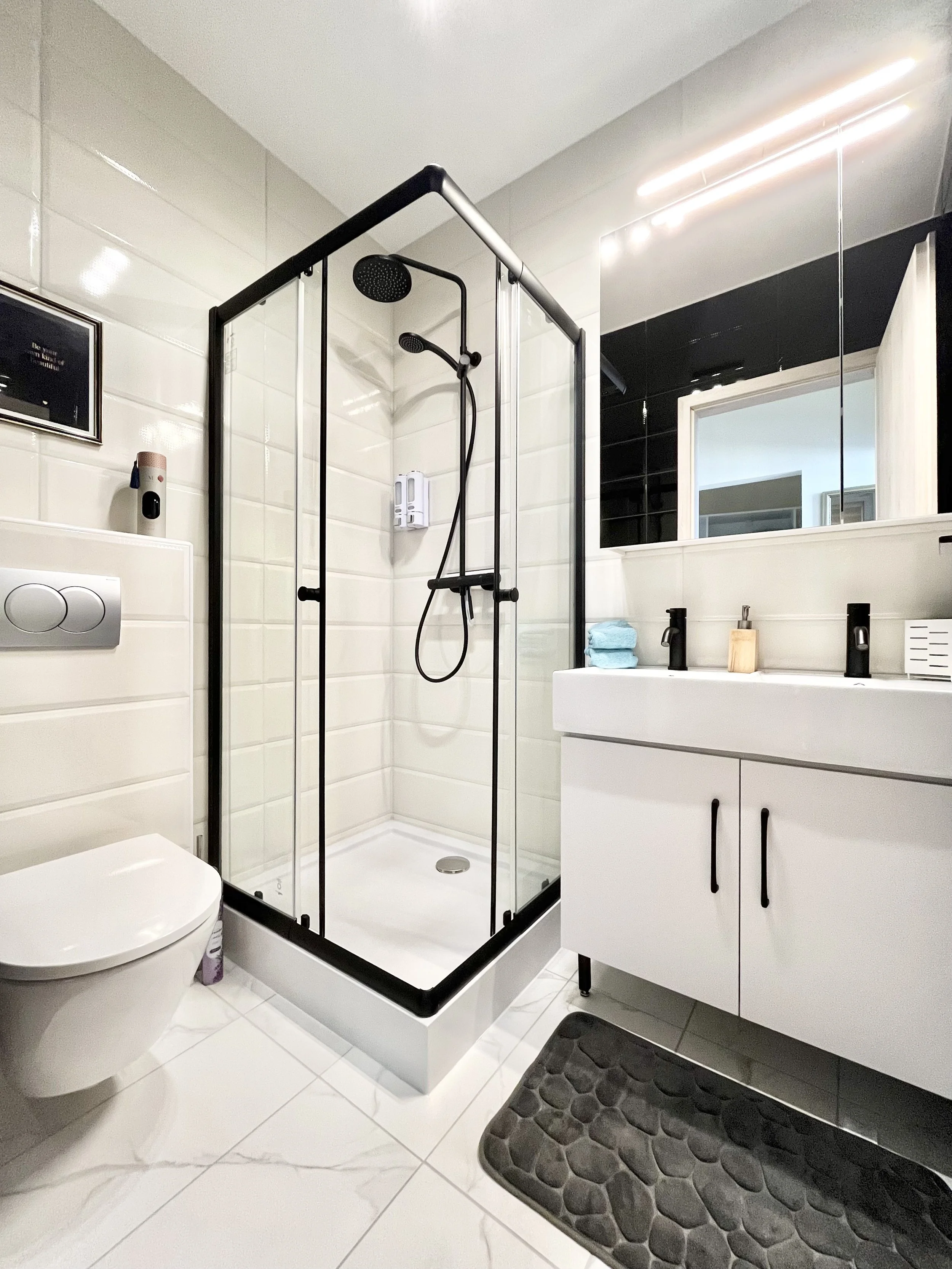 Bathroom with shower