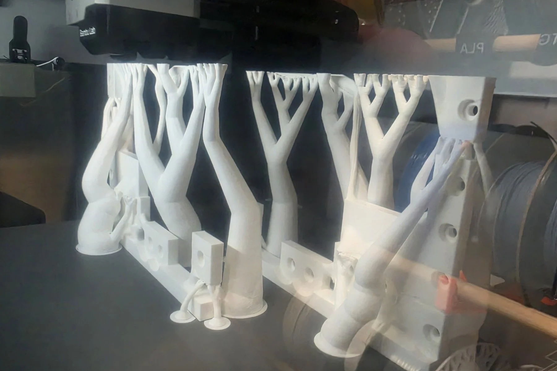 Printing the organic ribs