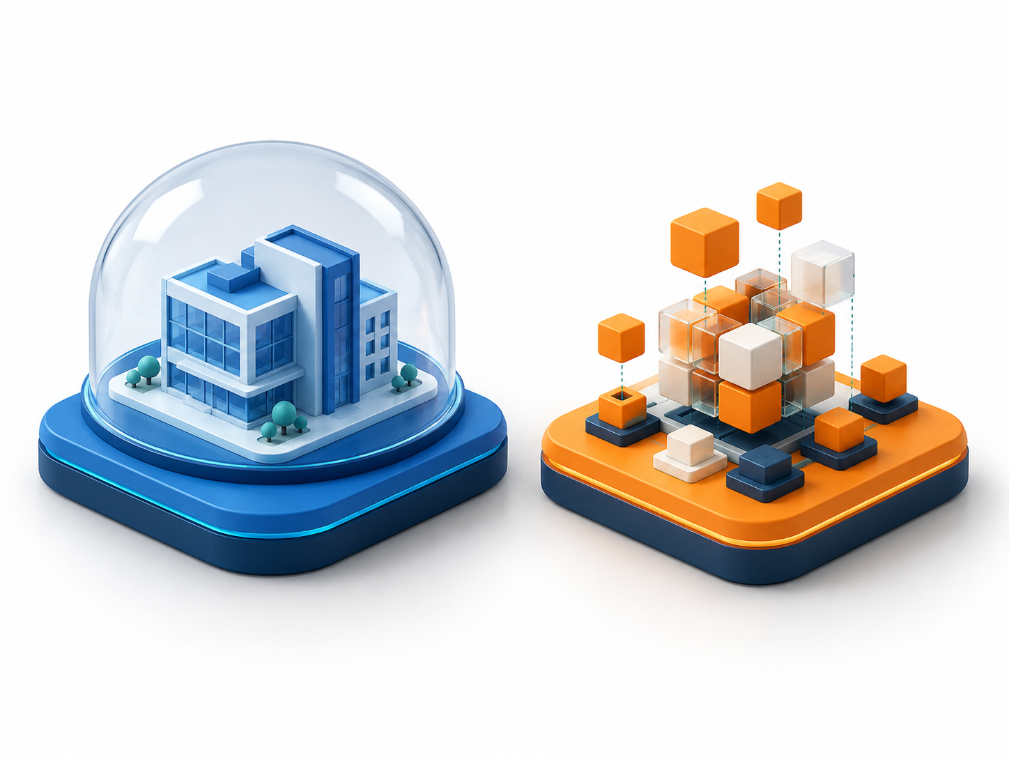 Original 12 October 2026 clay-style conceptual illustration: Automation: isolate the new Python environment. Not a product screenshot or verified project model.