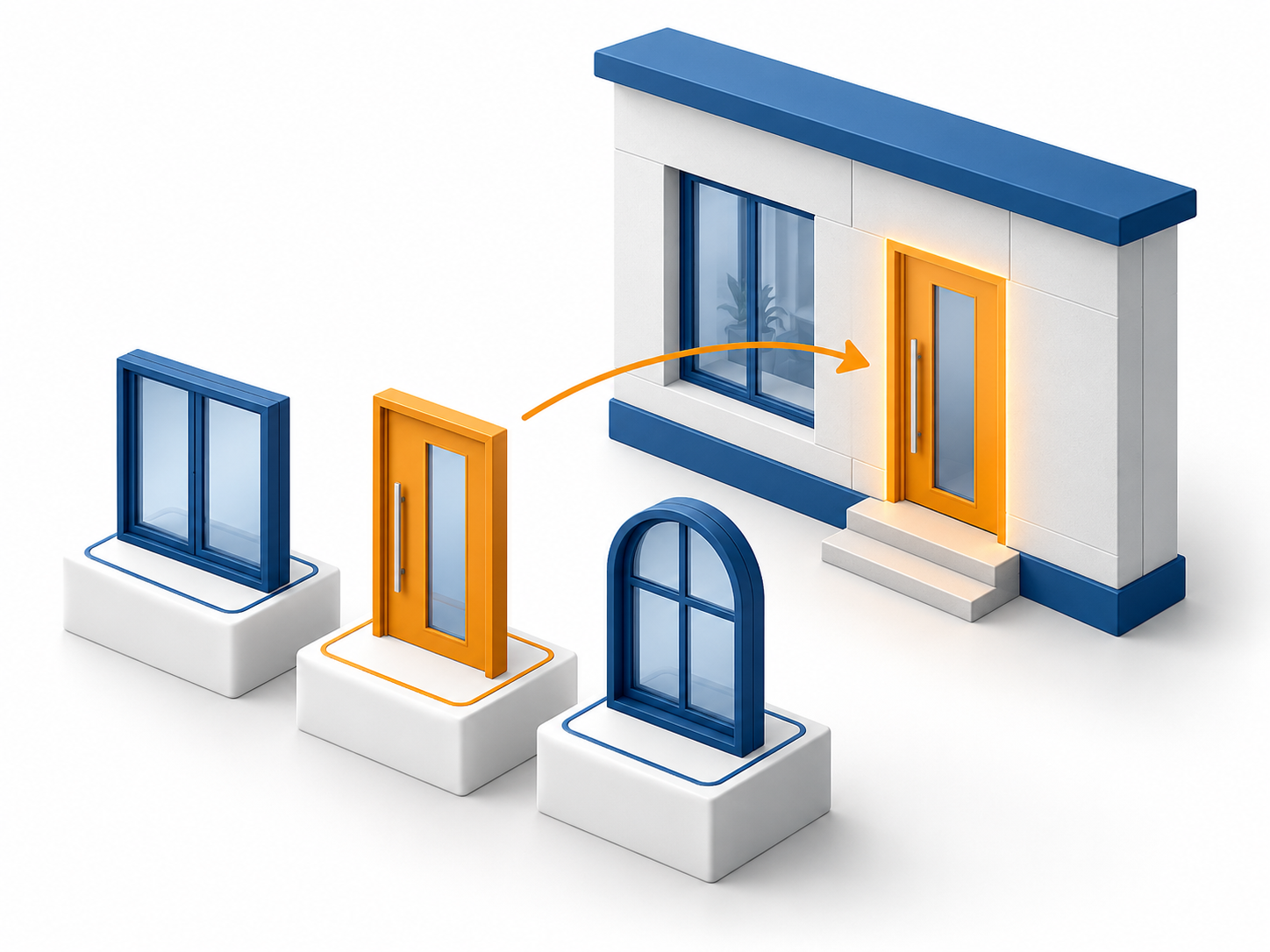 Original 12 October 2026 clay-style conceptual illustration: Qonic: components should not update silently. Not a product screenshot or verified project model.