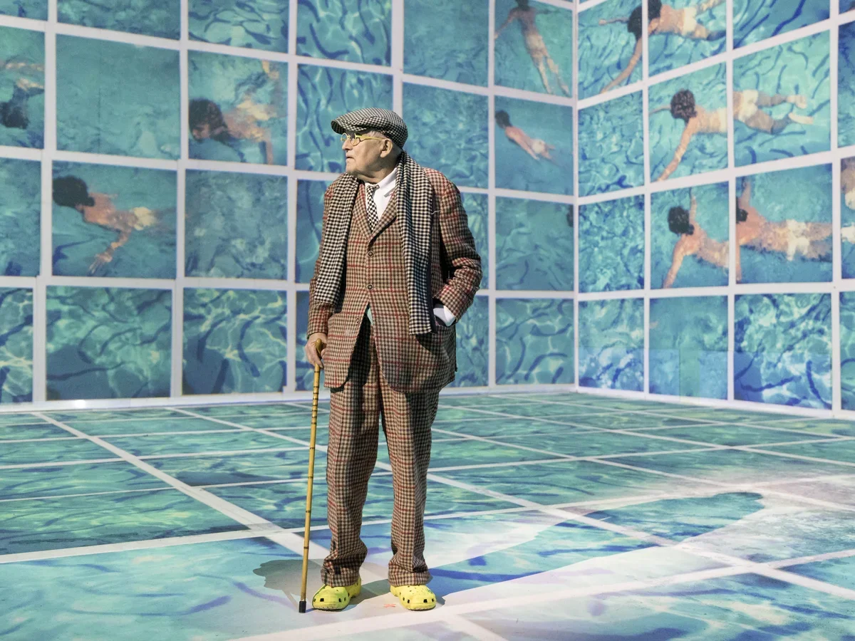 David Hockney, Lightroom: Bigger & closer, not smaller & further away