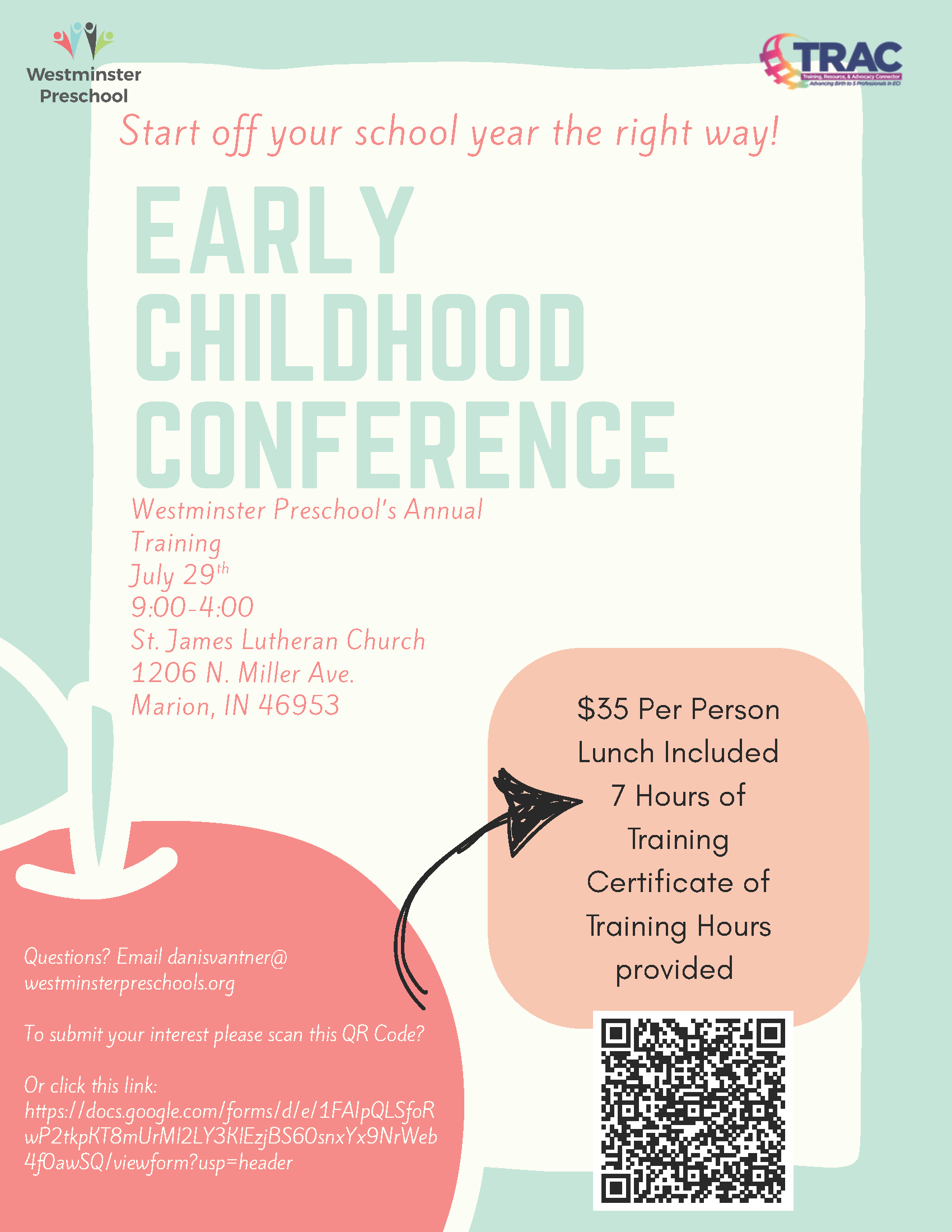 Westminster Preschools Annual Conference