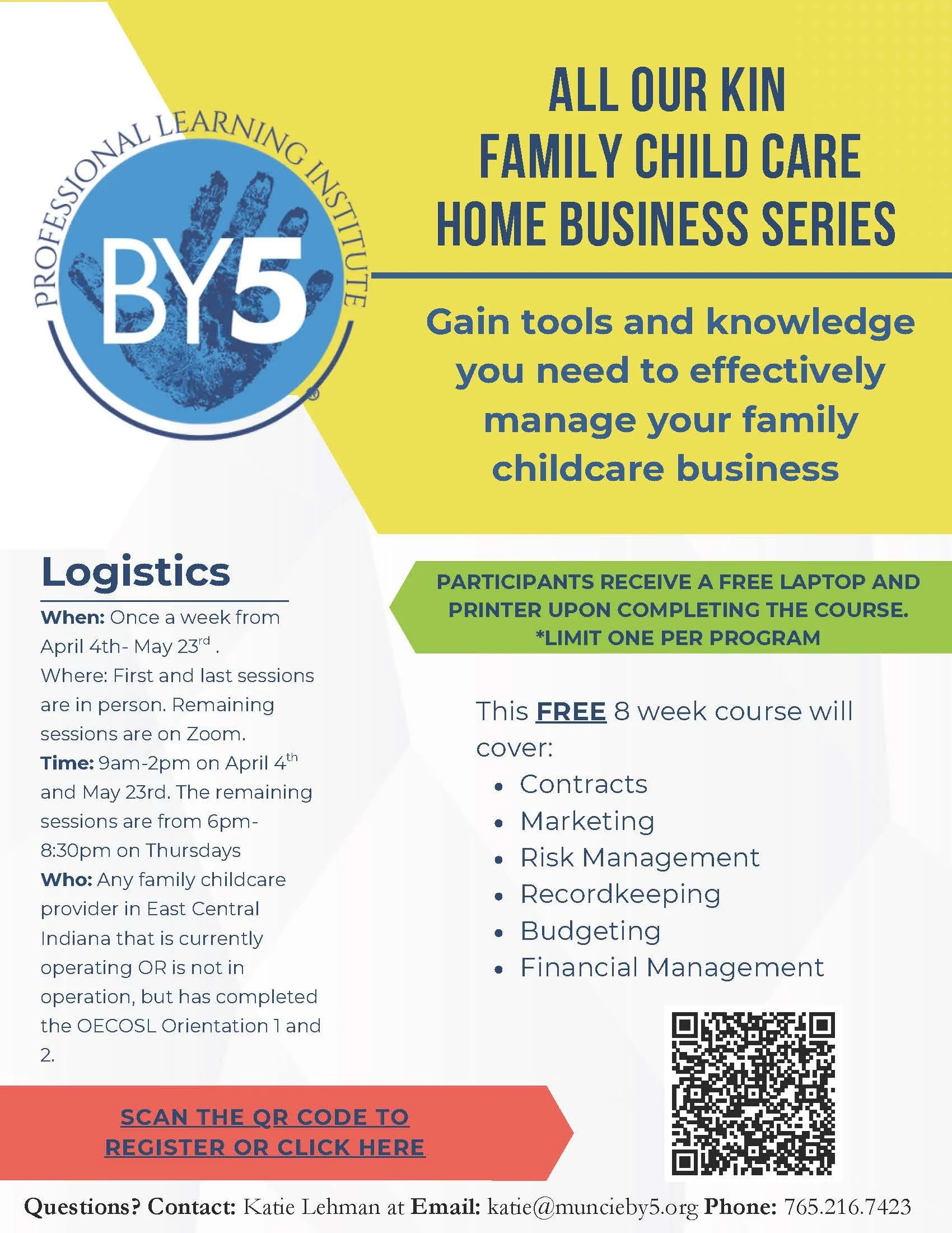 All Our Kin Family Child Care Home Business 8-week Series