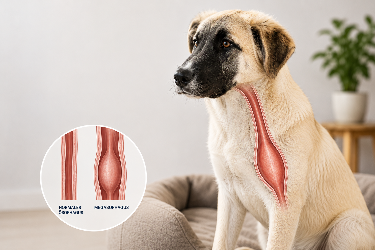 Megasöphagus beim Hund