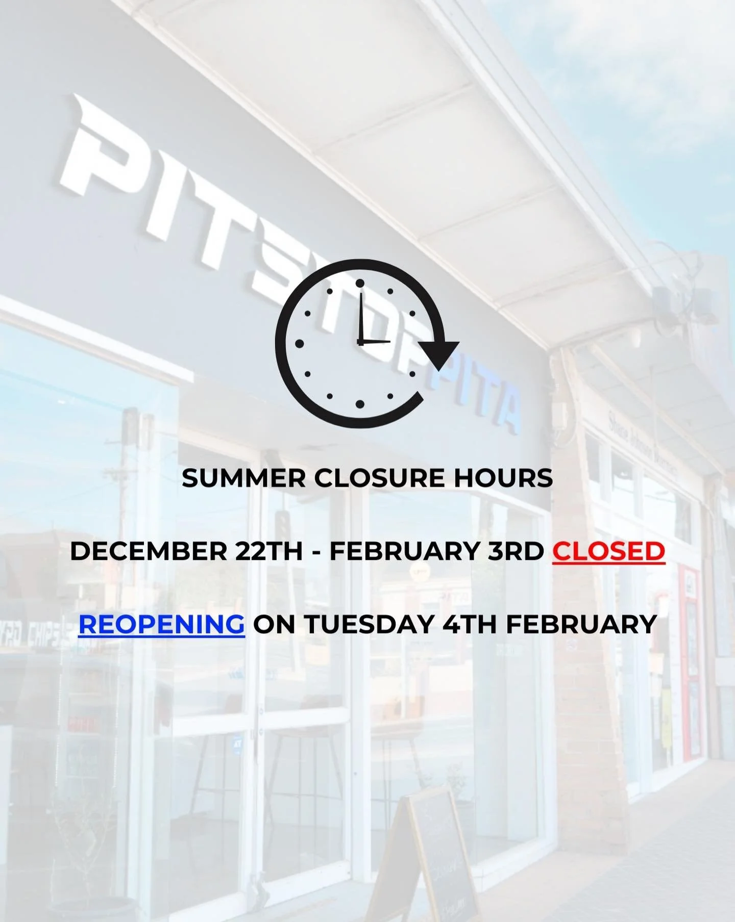 And just like that, we are closed for summer break!

Our store will be closed from 22nd December to 3rd February, re-opening for trade on the 4th February. 

Thank you to all our wonderful customers for a fantastic year, wishing everyone a Merry Chri