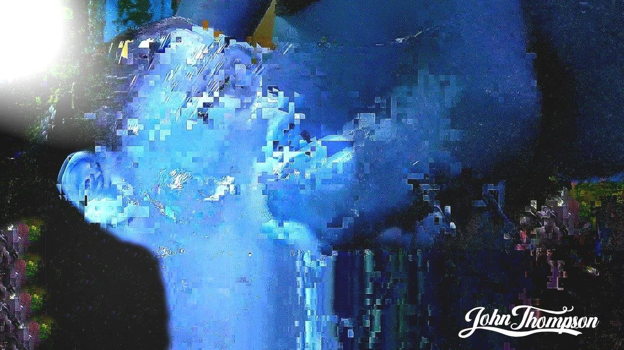 blue stick