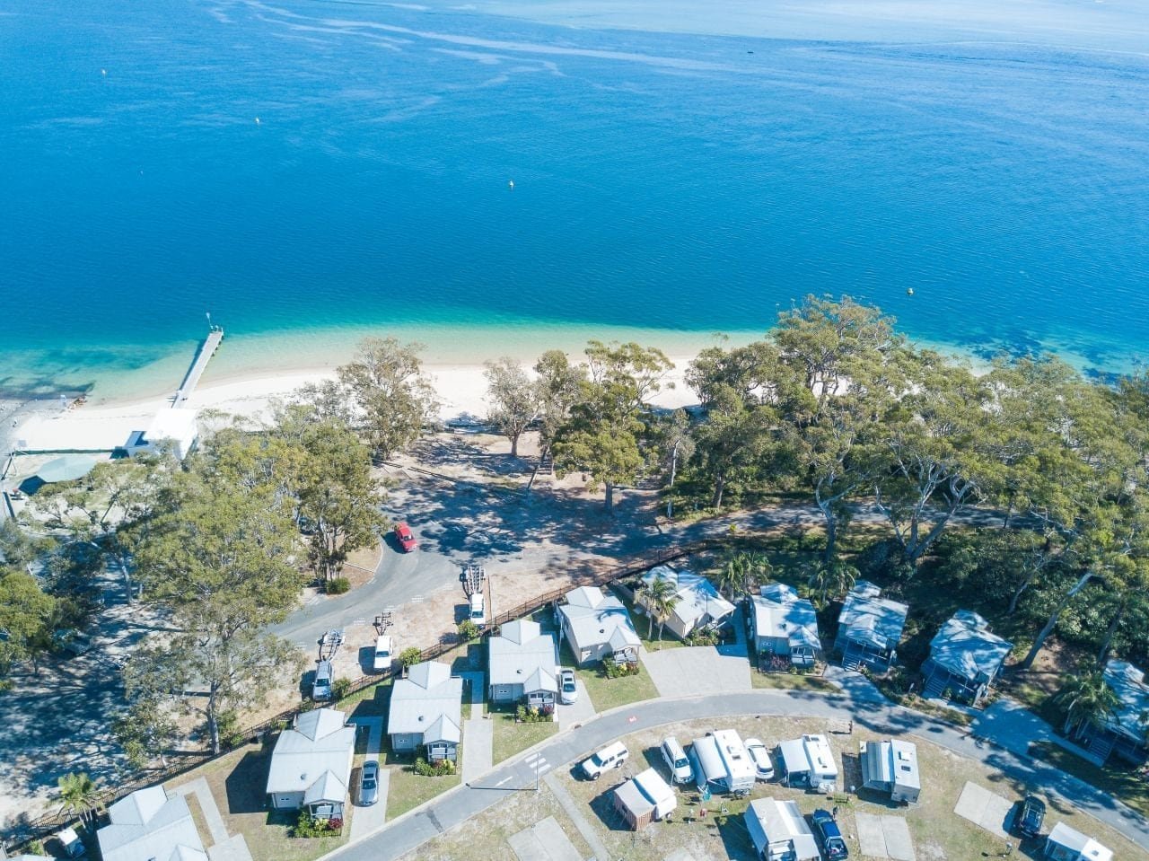 Halifax Holiday Park at Little Beach in Port Stephens, NSW
