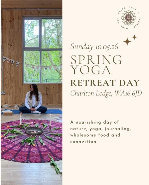 🌸✨
Spring Yoga Retreat Day, coming up this Sunday 💛

Last 4 spaces and I&rsquo;m offering a cheeky little Beltane Bank Holiday discount if you book before midnight tonight 🌚

Booking link in bio or DM for info &amp; to book directly 🎟️ 

#yoga #y
