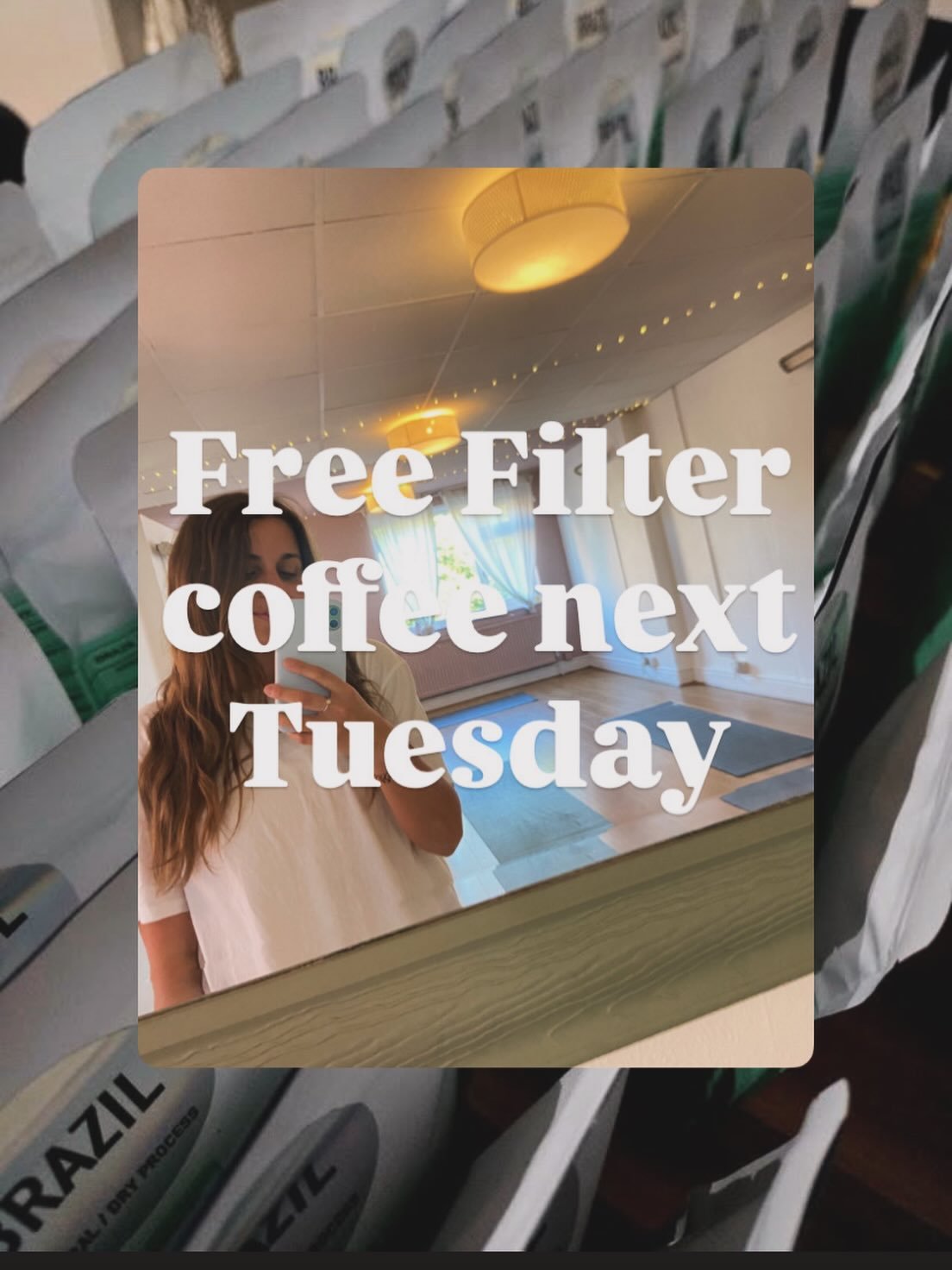 As @capcoffee_co are taking a little break next week, we have no Kane in person but he&rsquo;s very generously gifting us some coffee to have straight after class 

So for next week only free filter coffee post Sunrise Yoga 🌞🧘☕️

Nothing better tha