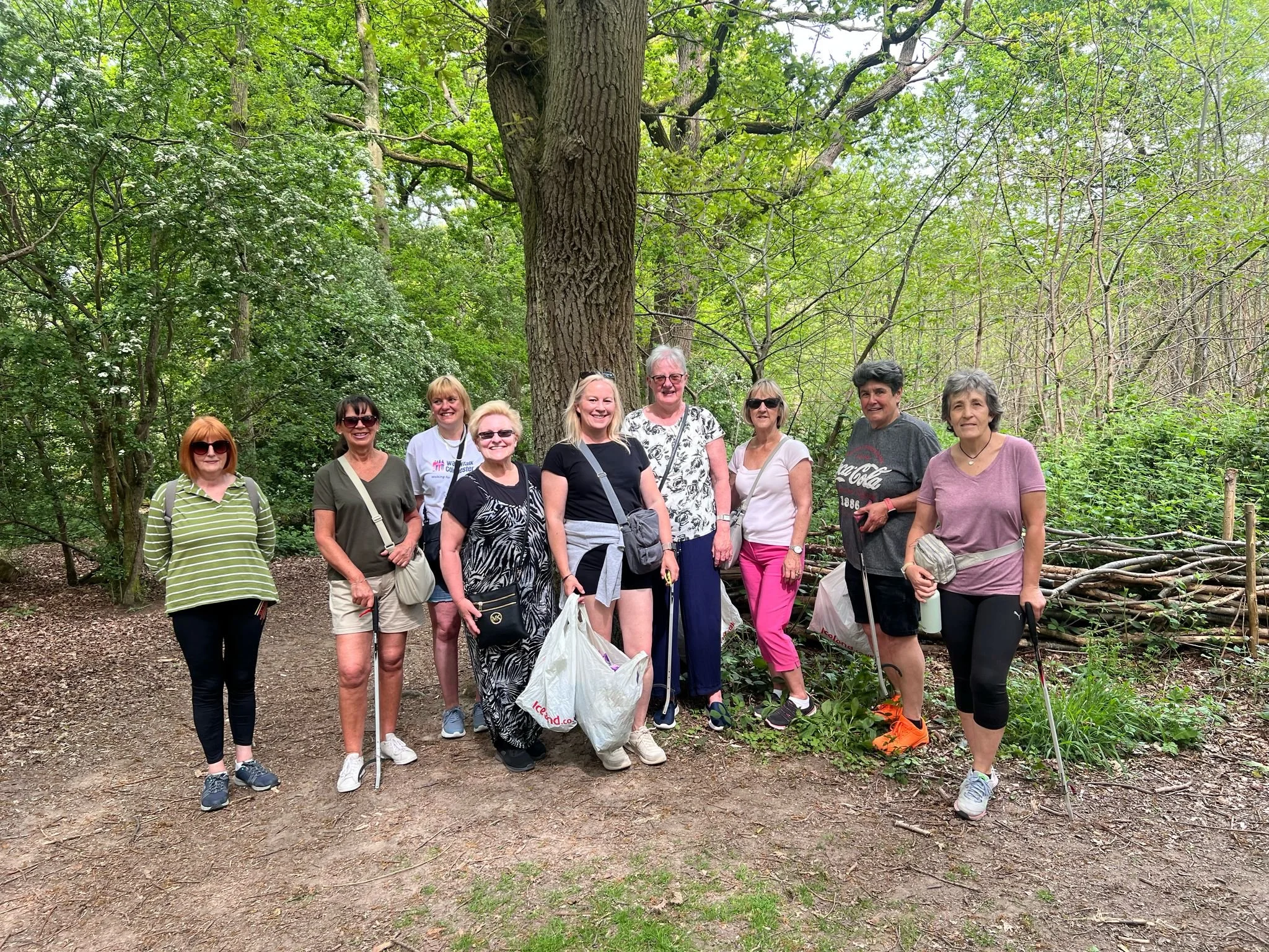 Iron Latch Woods Litter picking May 2025