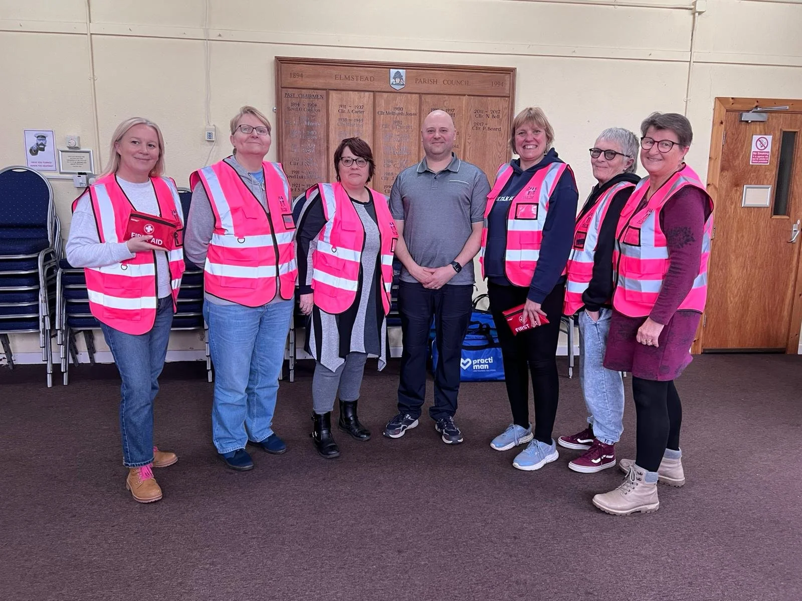 First Aid Training for our 6 Volunteer Walk Leaders - 16th March 2026