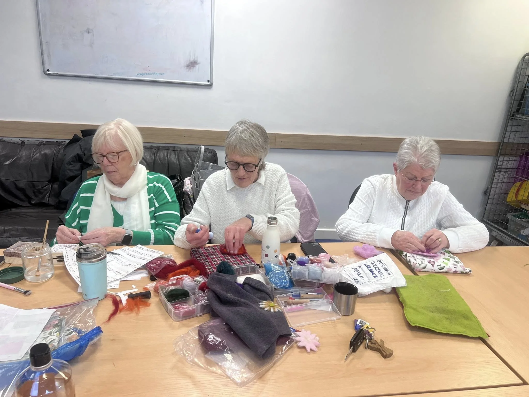 Busy creating at our CreateNChat event May 2026