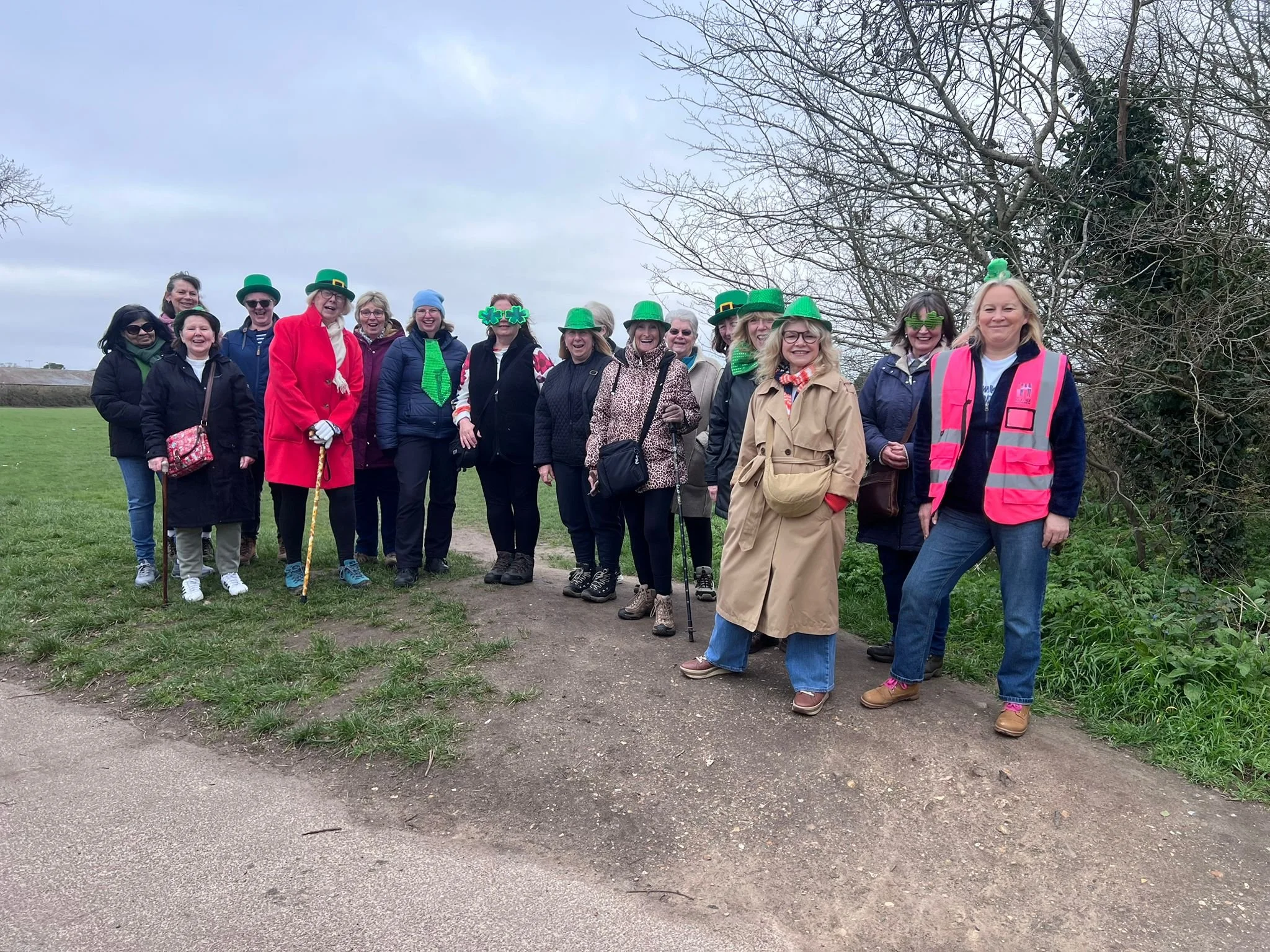 Tuesday morning walks, and St Patricks Day! March 2026