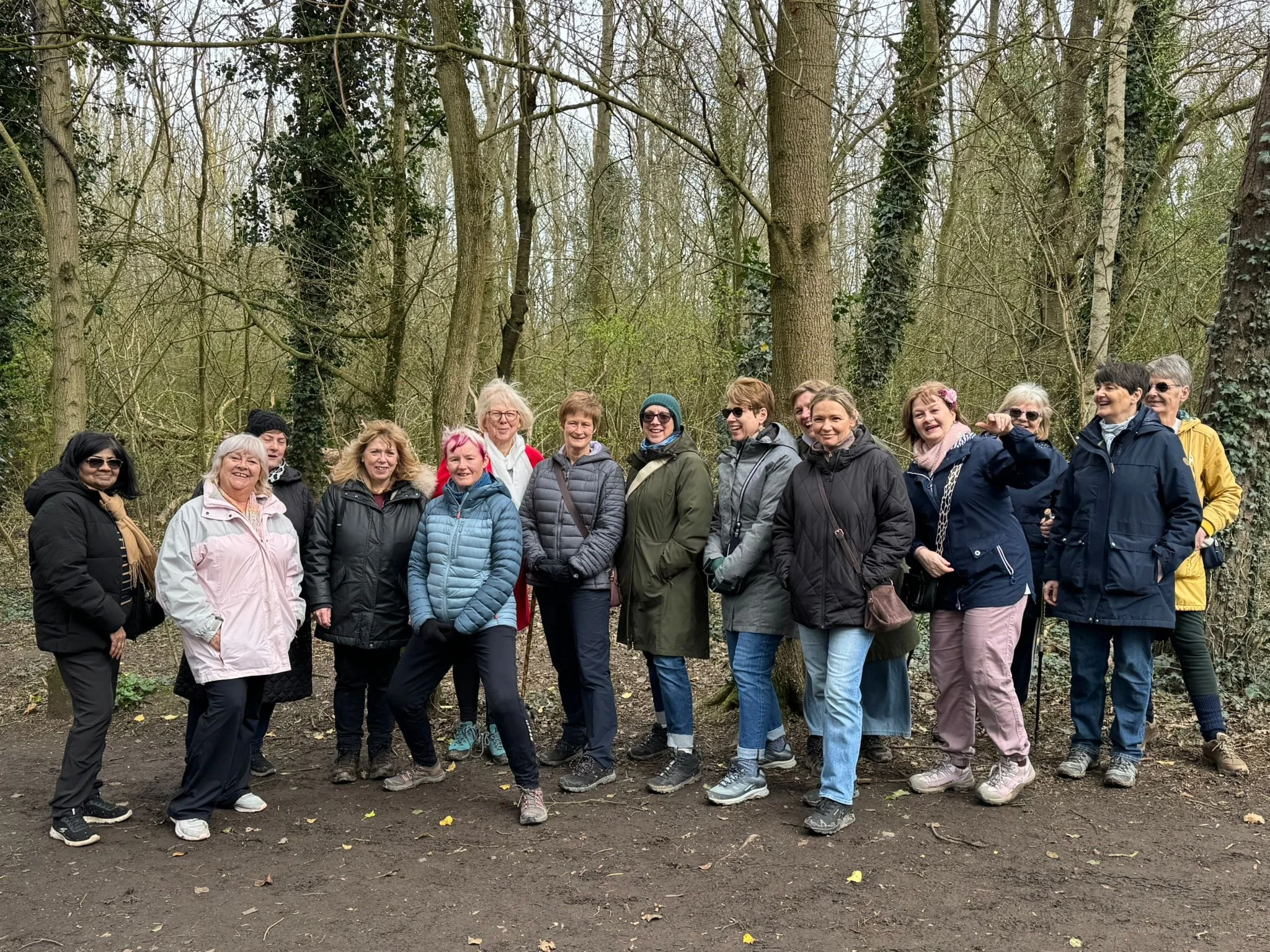 Thursday morning walk at High Woods County Park - March 2026