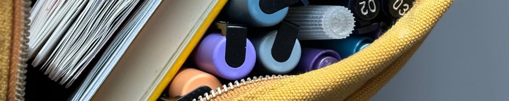 Journaling supplies i keep close at hand