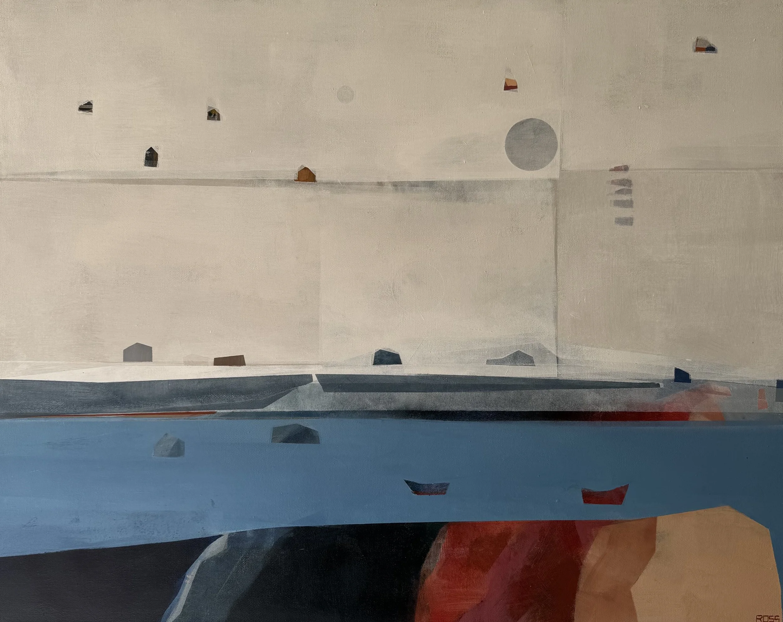 A Journey Full Of What If's
30x24 [Mixed Media On Canvas]
2025