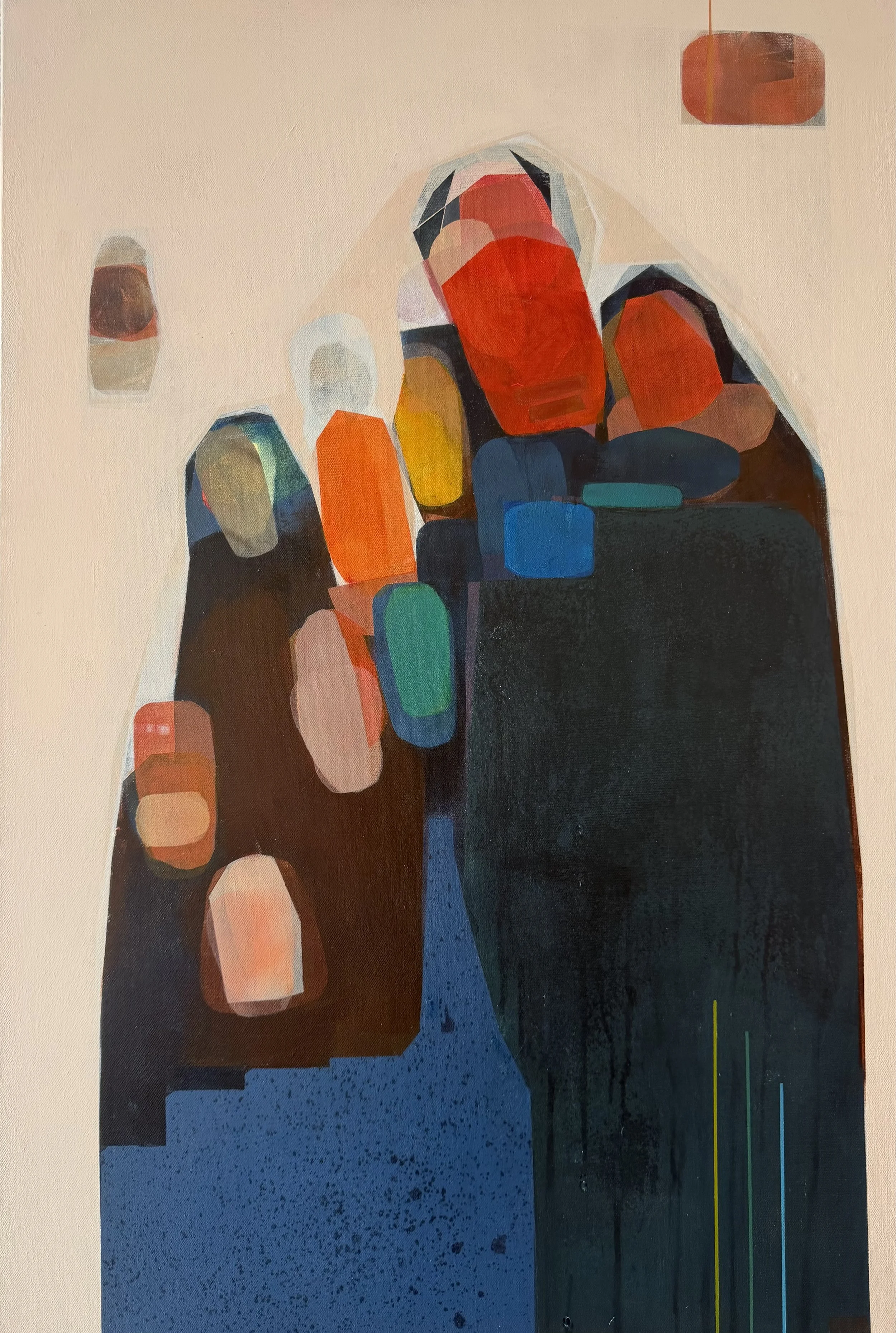 Can We Be Strangers Again?
36x24 [Mixed Media on Canvas]
2025