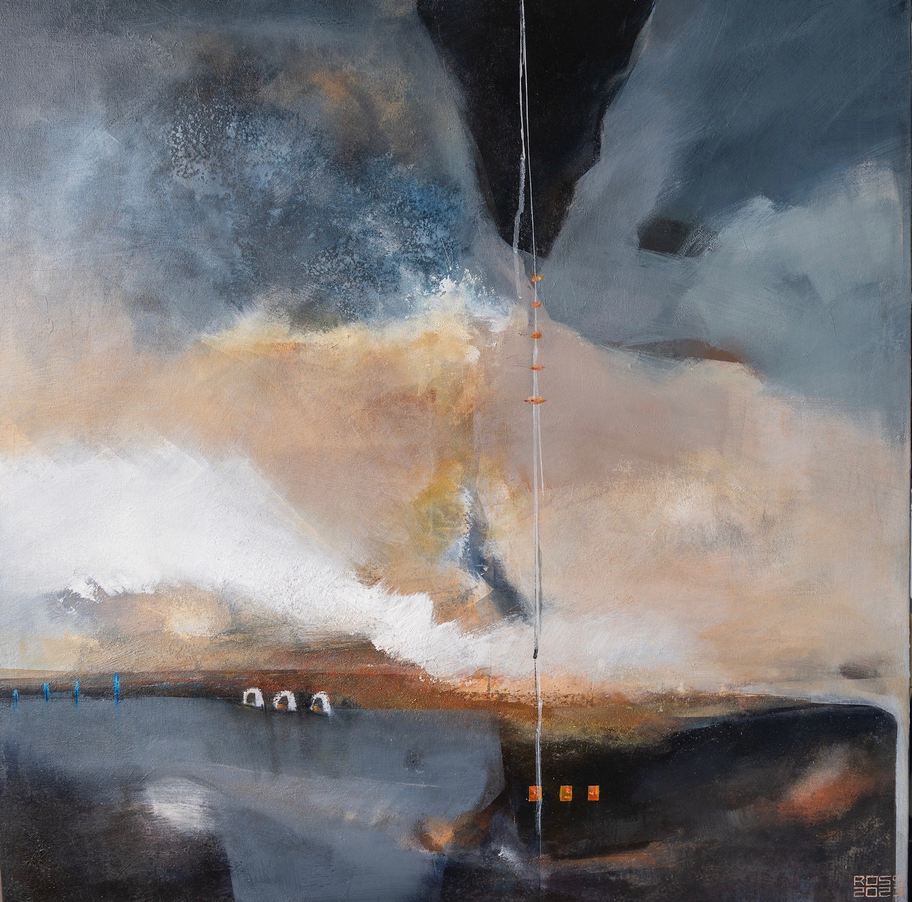 There is something magic and tragic about you.
36x36 [Mixed Media On Canvas]
2023

