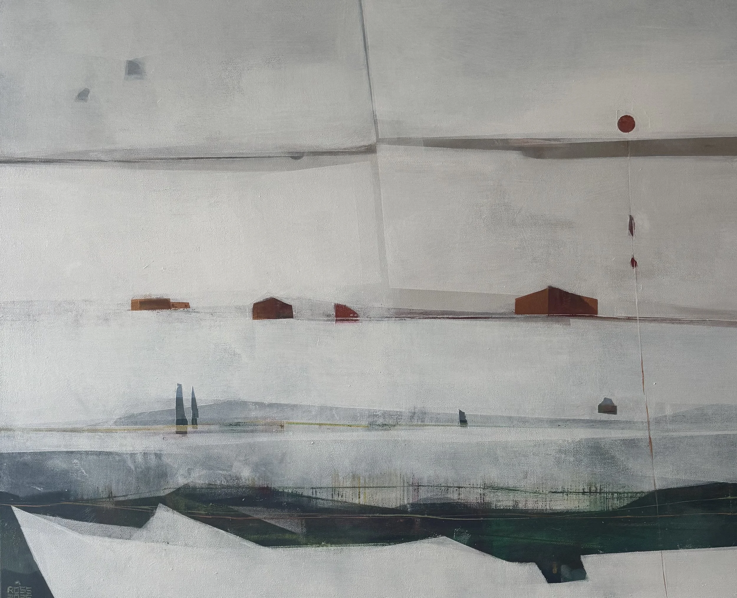 The Stillness Of You
30x24 [Mixed Media On Canvas]
2025