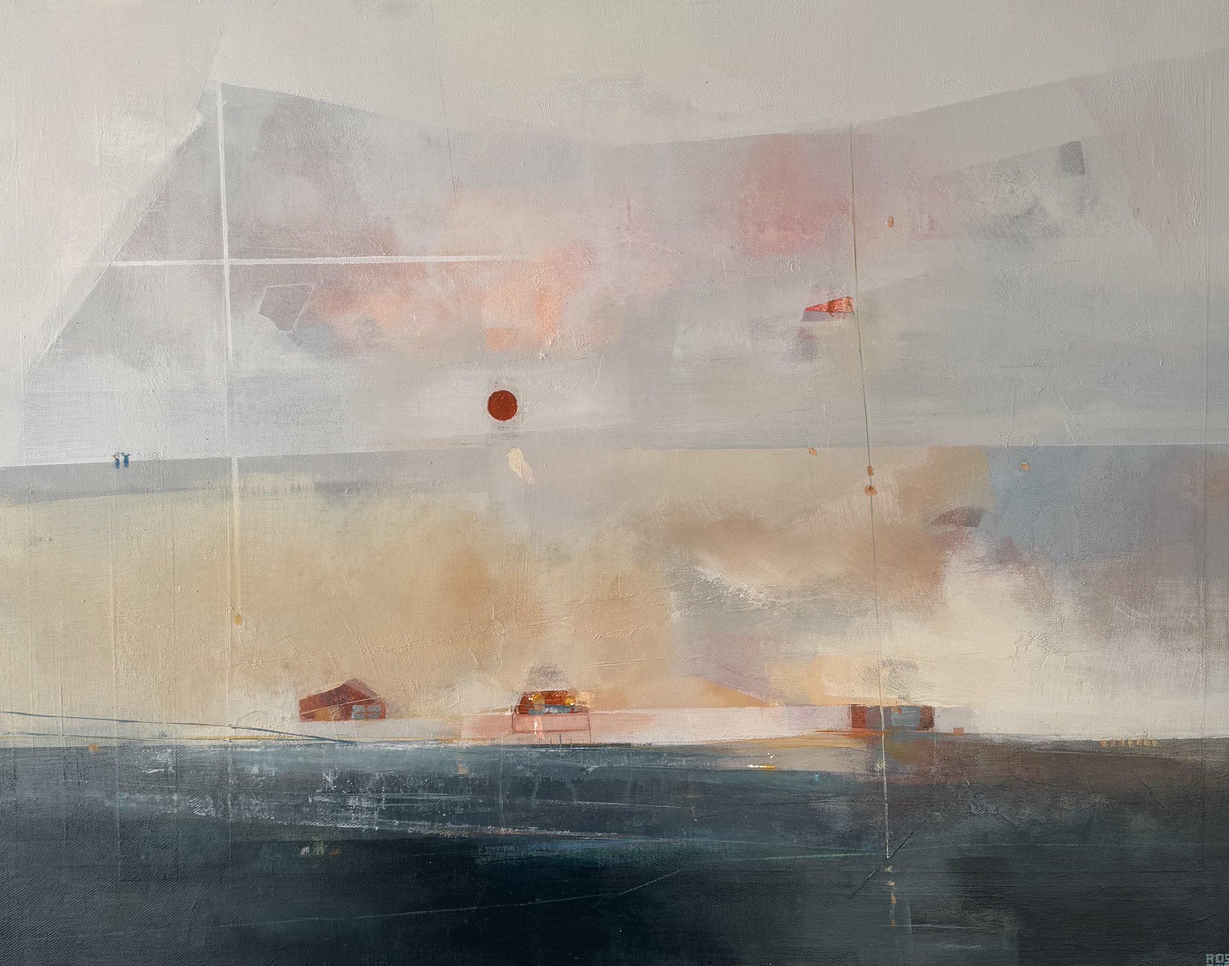 The Silence Of Distance
28x22 [MIxed Media On Canvas]
2025