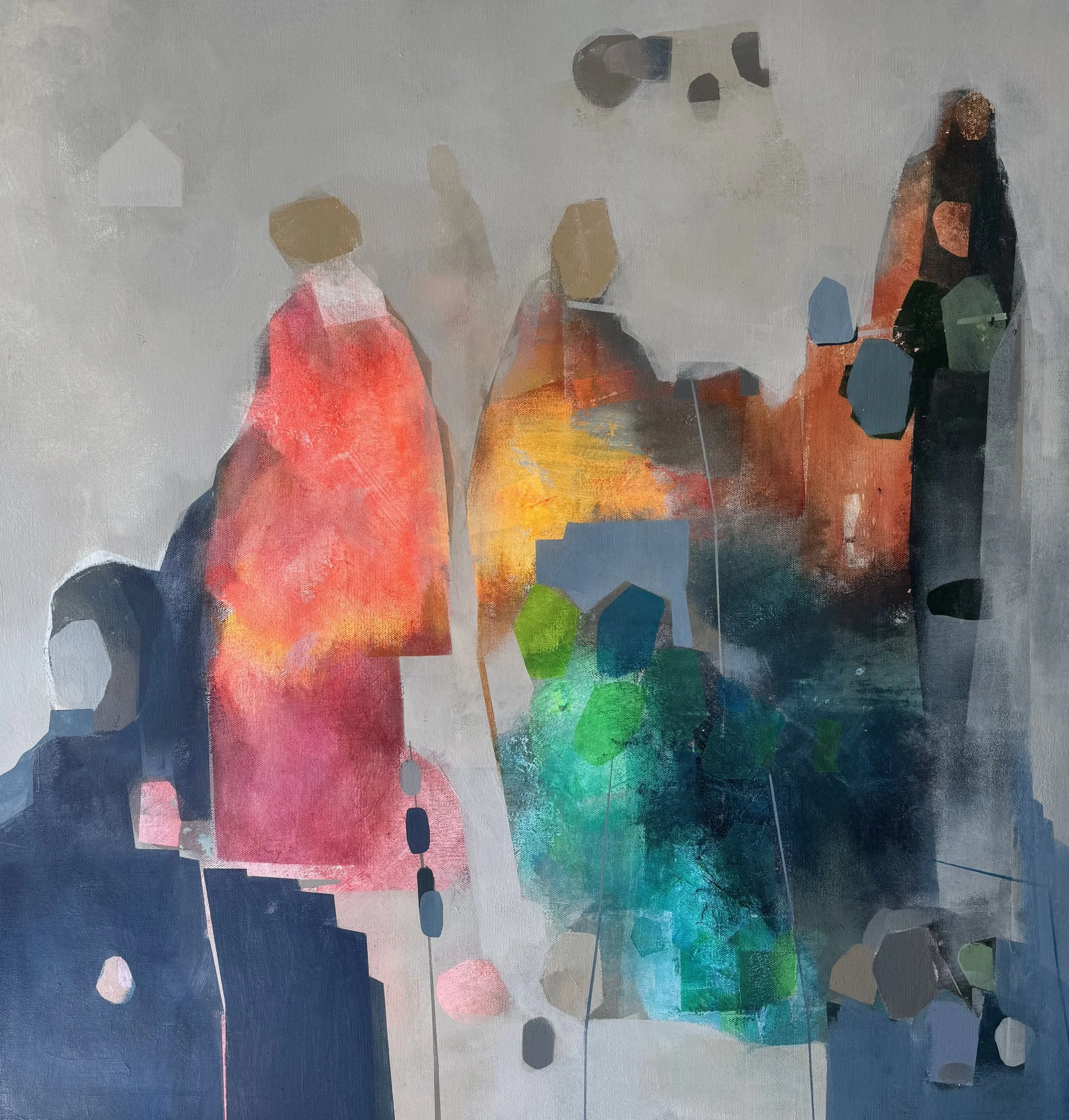 All Our Broken Pieces
30x30 [Mixed Media On Canvas]
2025