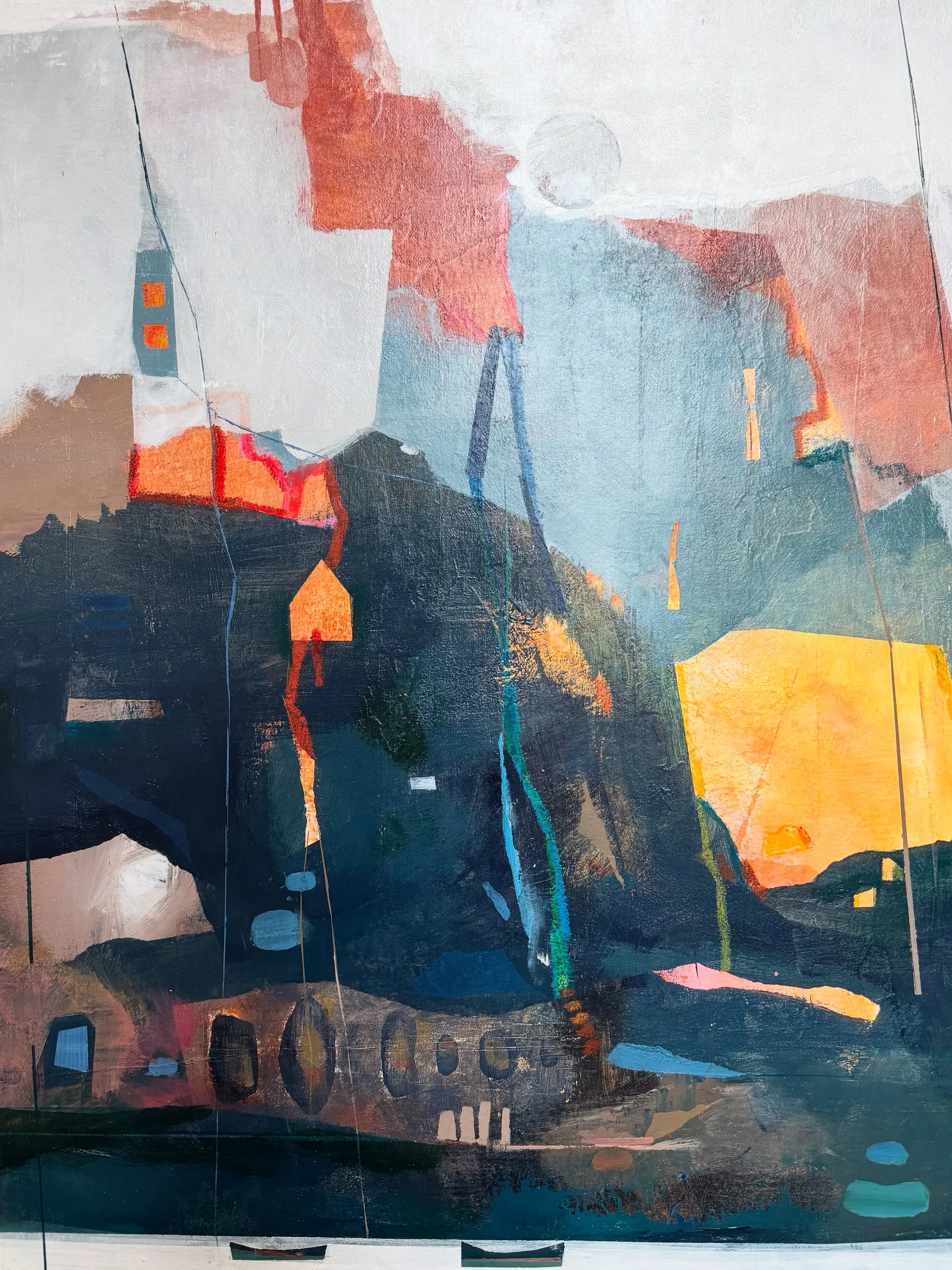 Bonfire Heart
22x28 [Mixed Media On Canvas]
2025