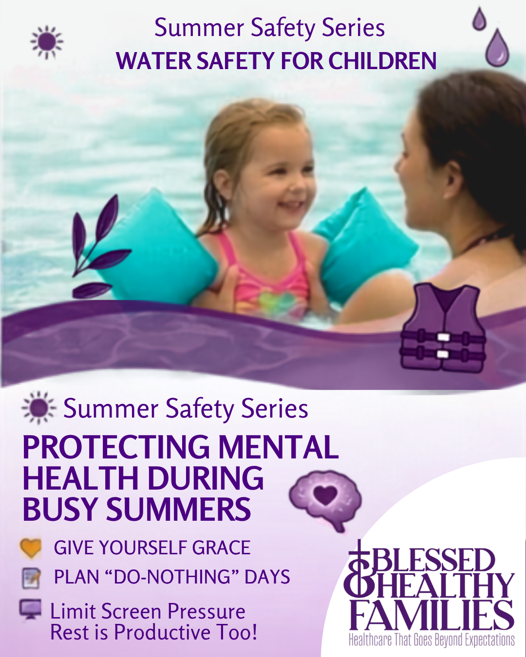Summer Safety Series: Water Safety for Children