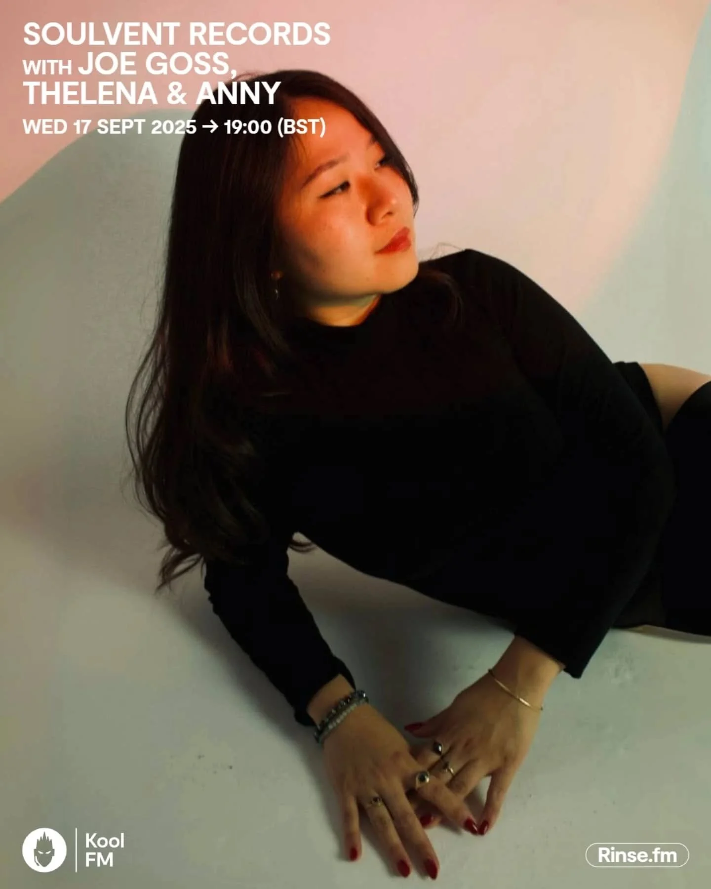 🎧 KOOL FM &ndash; Tonight at 19:00 (BST)!

Label Boss Joe Goss is joined in the studio by none other than Singaporean DJ Anny and Ukrainian DJ &amp; producer TheLena, who is hot off the release of her second single on Soulvent Records titled My Mind
