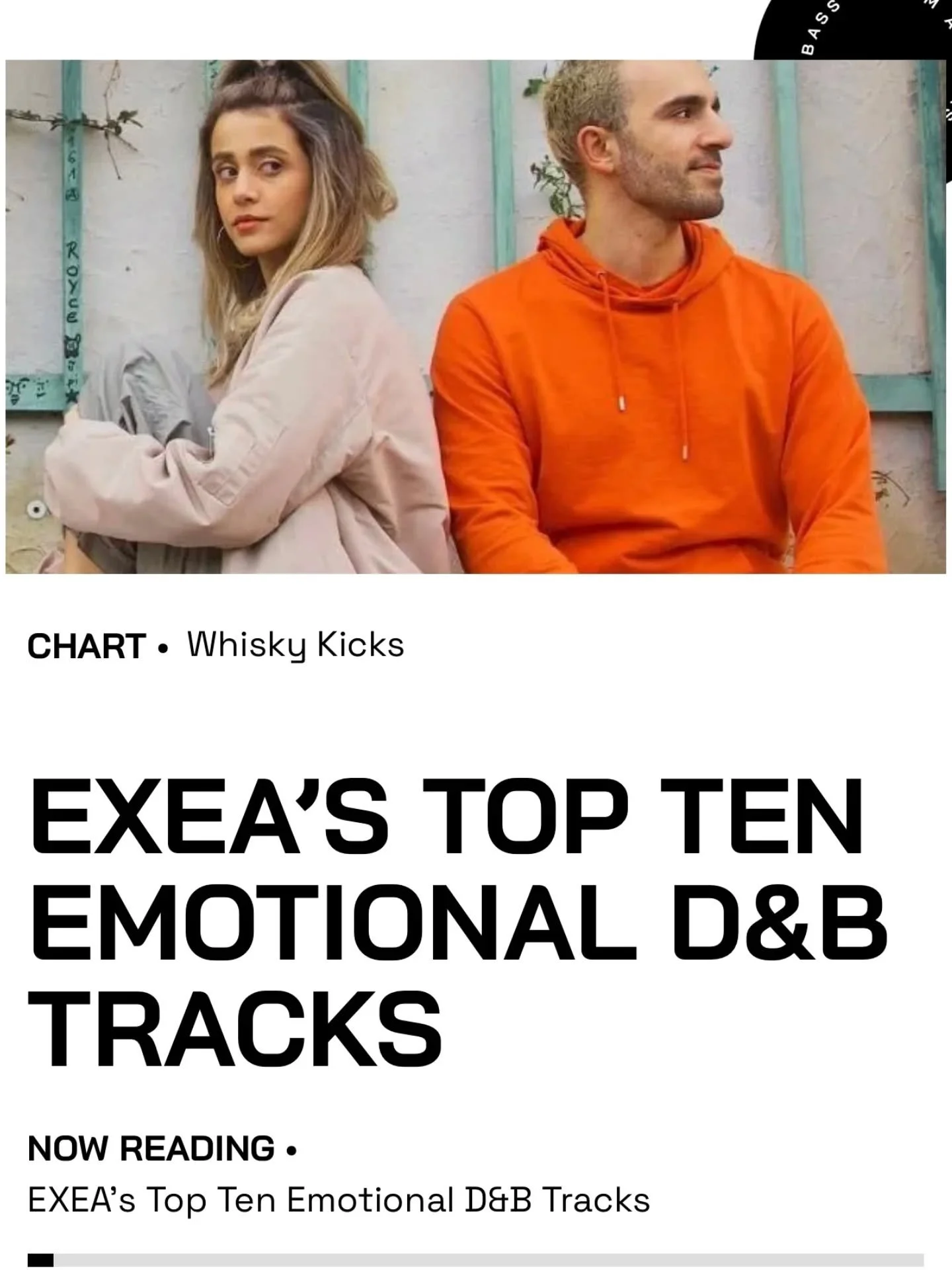 Something to read, feel and listen to over Christmas 🎧🧡

Honoured to have EXEA featured on UKF, sharing their Top 10 emotional drum &amp; bass tracks - five picks each from Erik &amp; Emma that shaped their sound and story.

Which track would you p