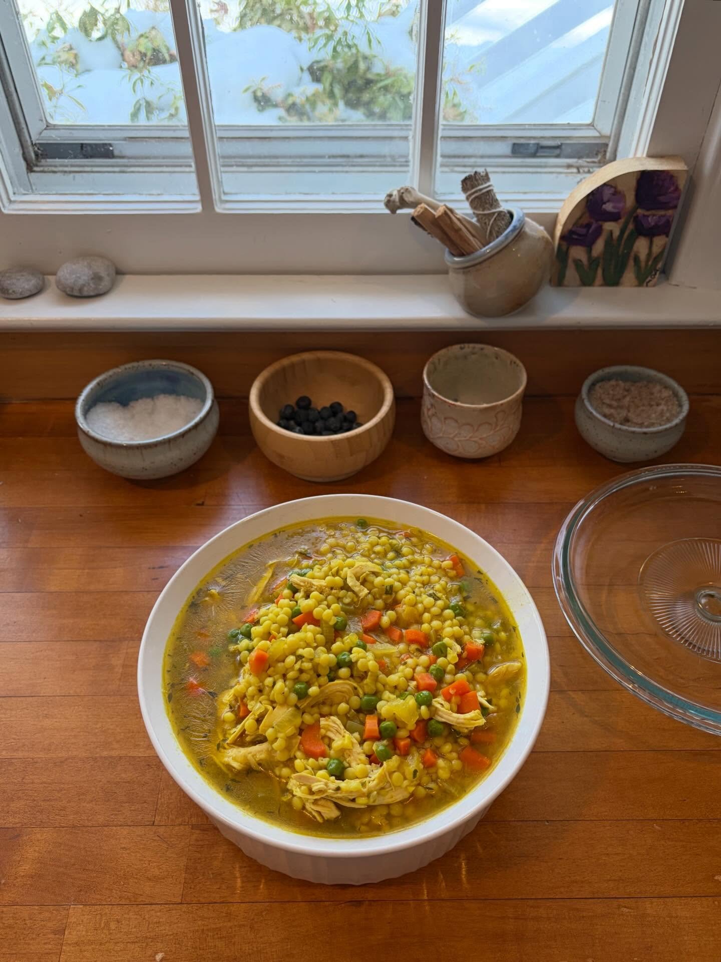 ✨My wish for you this season&mdash;

&bull; An audible exhalation (sigh)
&bull; Cozy socks (warm hug)
&bull; Nourishing hot meals (eaten while still hot or reheated as many times as it takes 😉)
&bull; A peaceful bath or shower (no one needing you fo