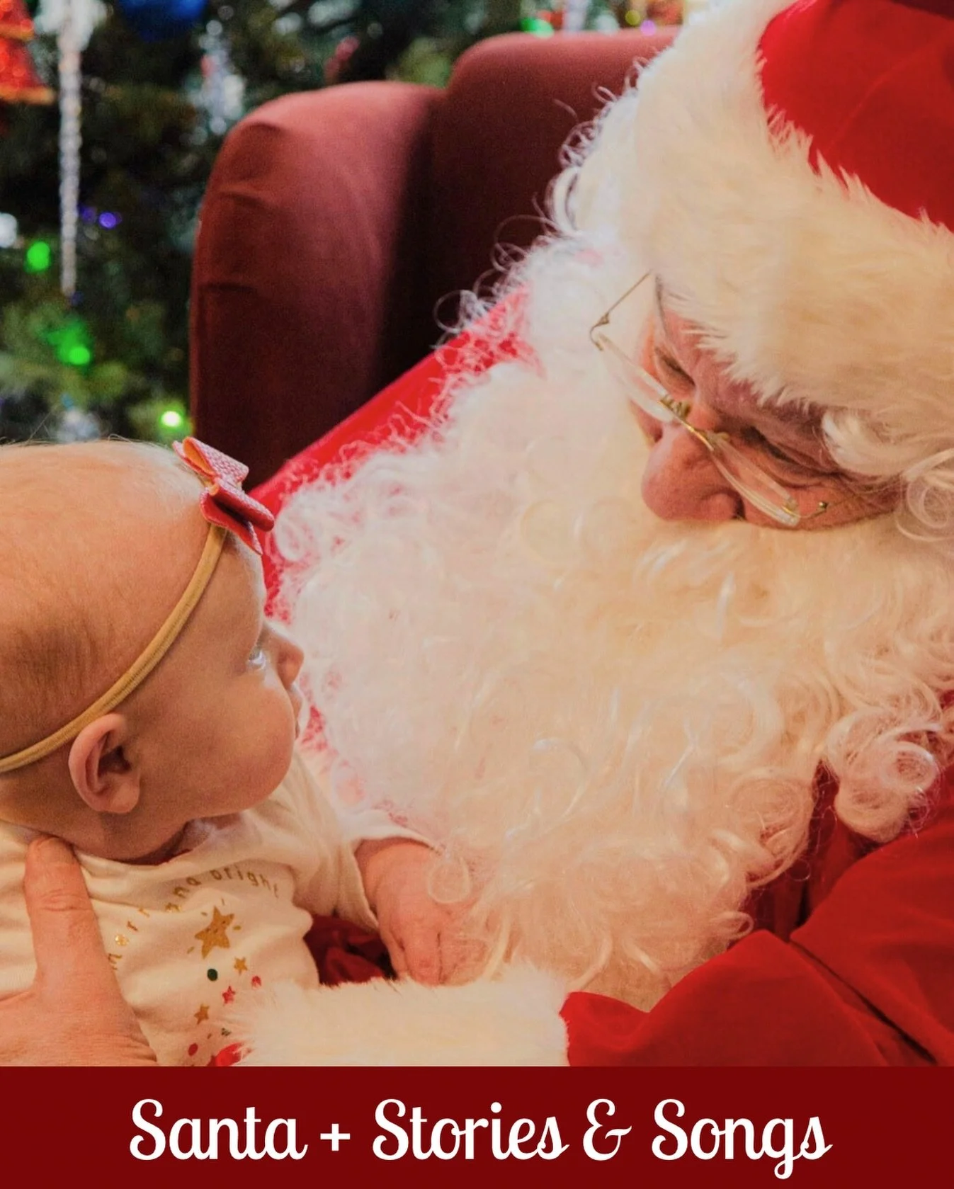 ✨REGISTRATION NOW OPEN✨
❤️LIMITED TICKETS AVAILABLE❤️

ONLY $20!!!

Join our Santa, Stories &amp; Songs Christmas Party💫 
Let&rsquo;s celebrate the most magical time of the year with stories &amp; songs + SANTA!🎅🏼

*Parents and caregivers are very